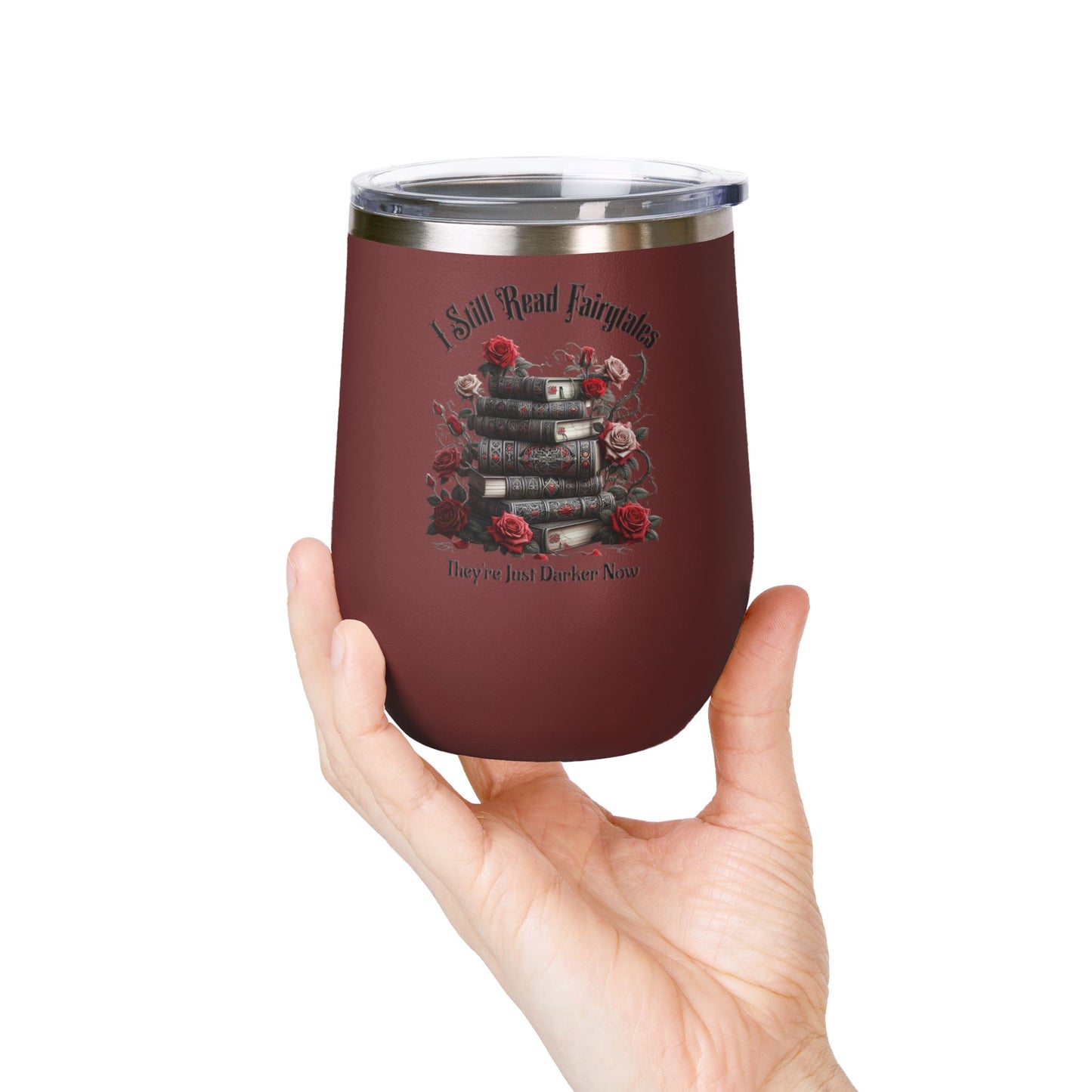 Dark Fairytale 12oz Insulated Wine Tumbler