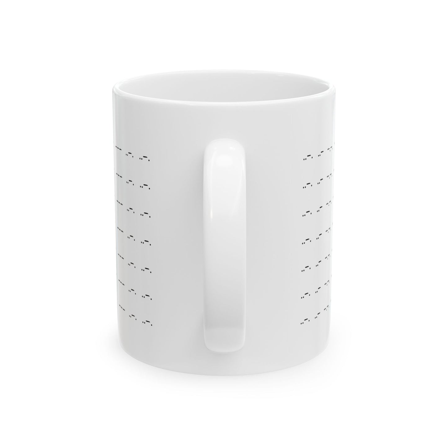 "Tap Tap Nope" Morse Code Ceramic Mug