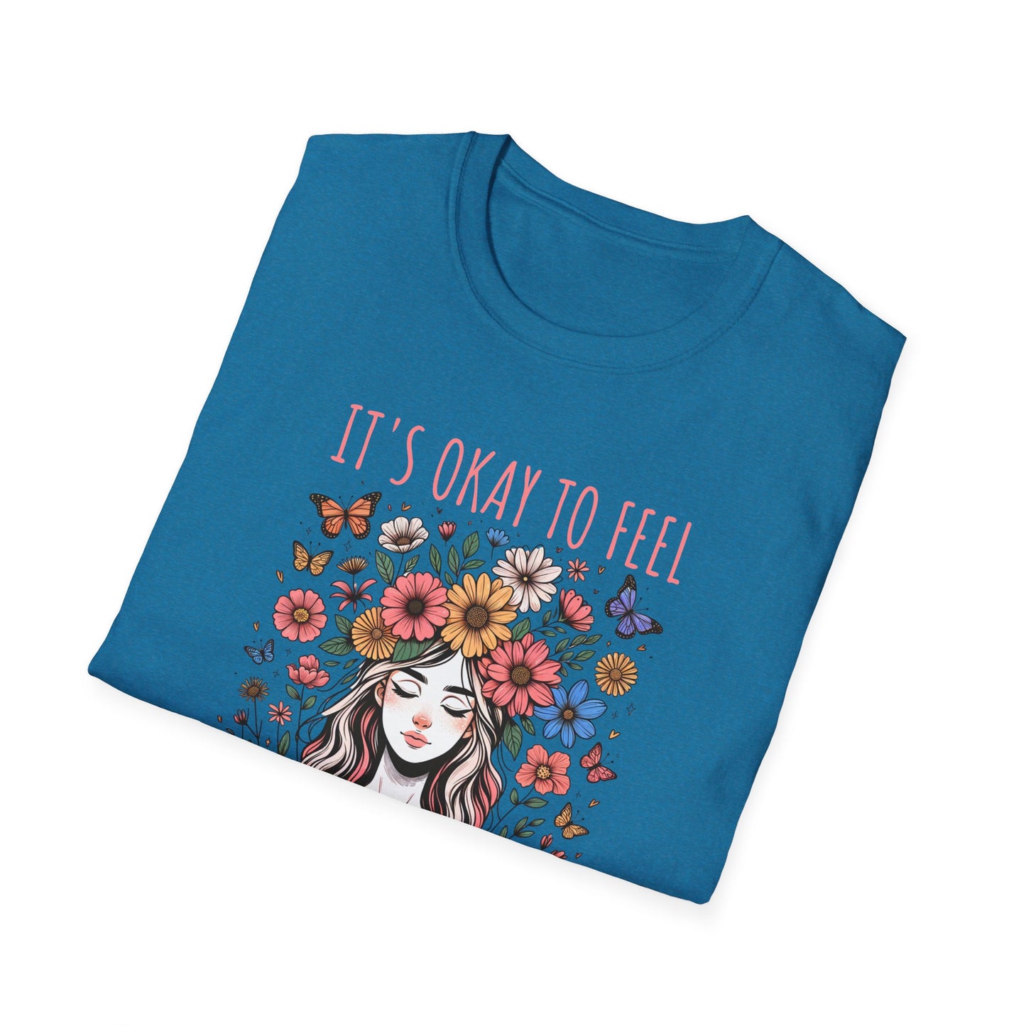 It's Okay to Feel All the Feels Unisex Graphic T-Shirt