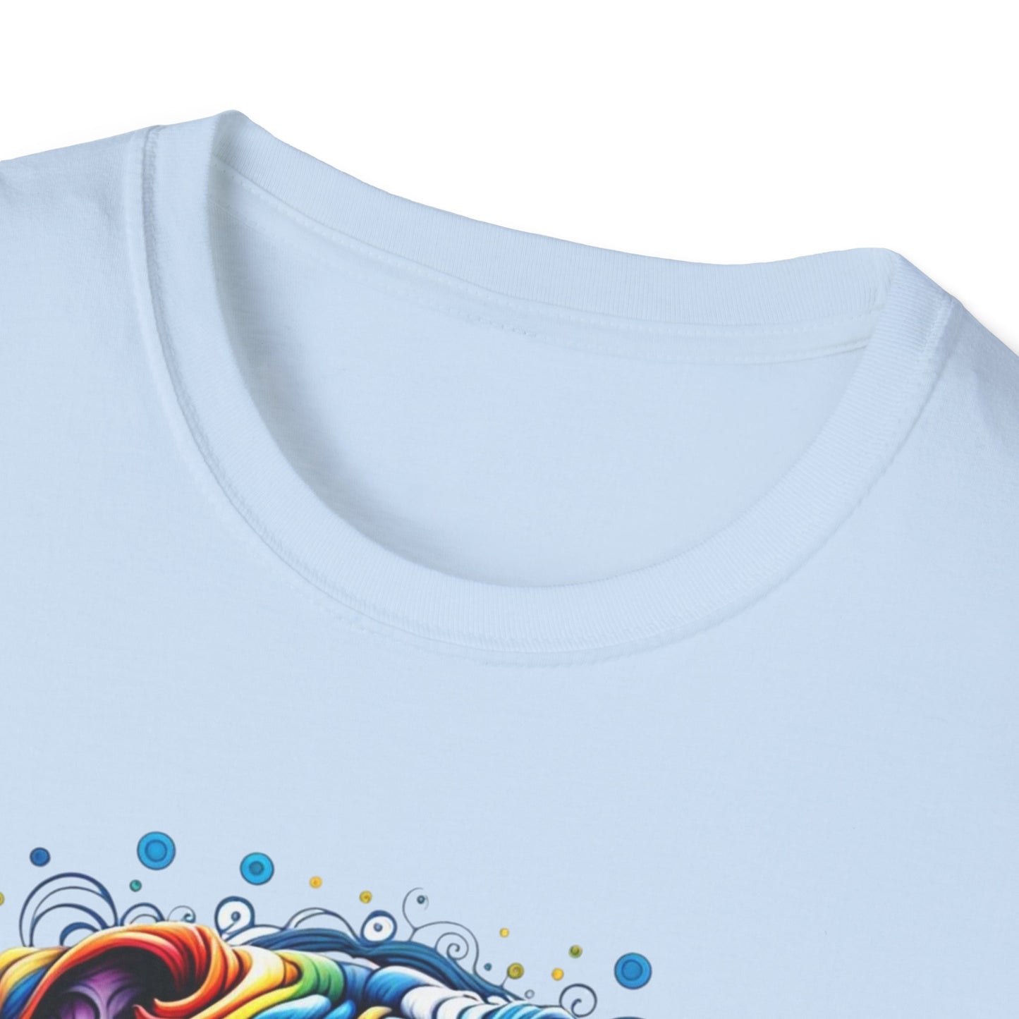 Colorful Bulldog Unisex Graphic Tee