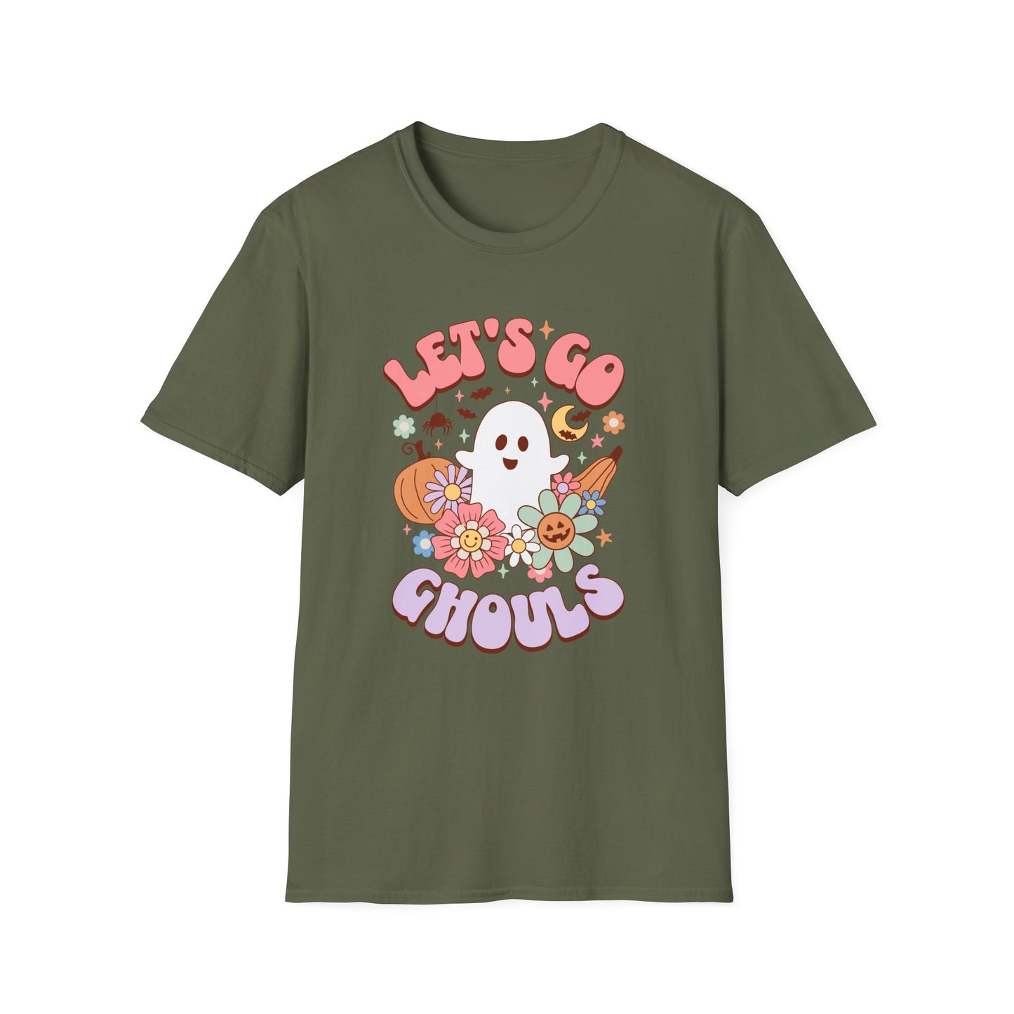 Let's Go Ghouls Unisex Graphic T-Shirt
