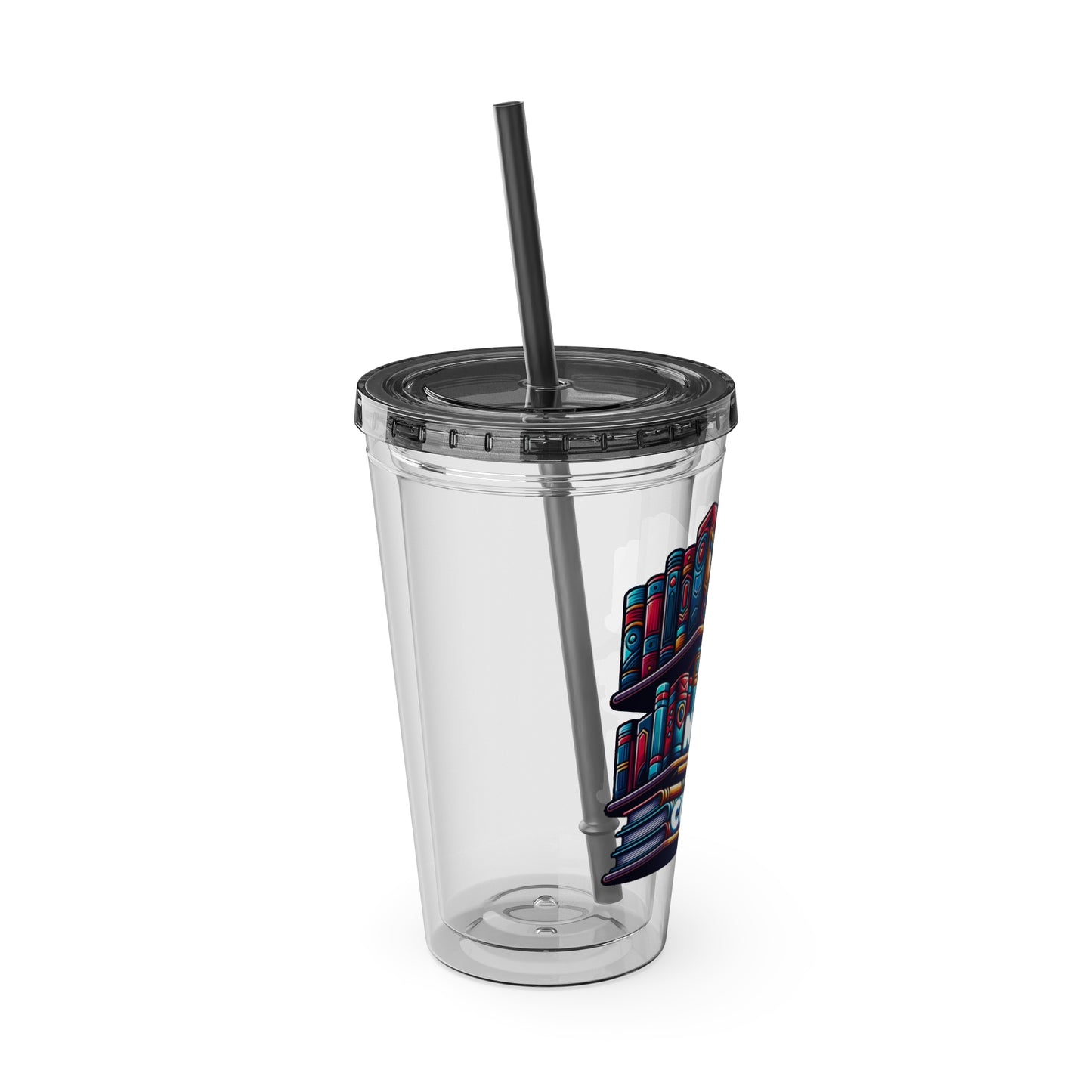 No Shelf Control 16oz Insulated Tumbler with Straw