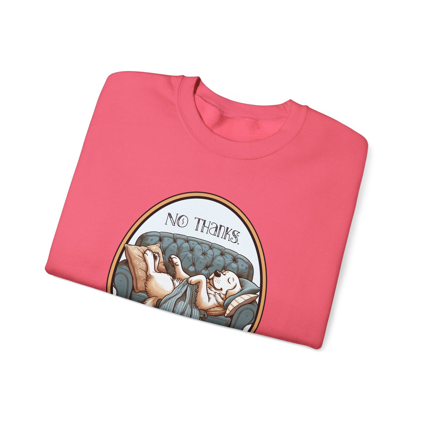 No Thanks Unisex Crewneck Sweatshirt