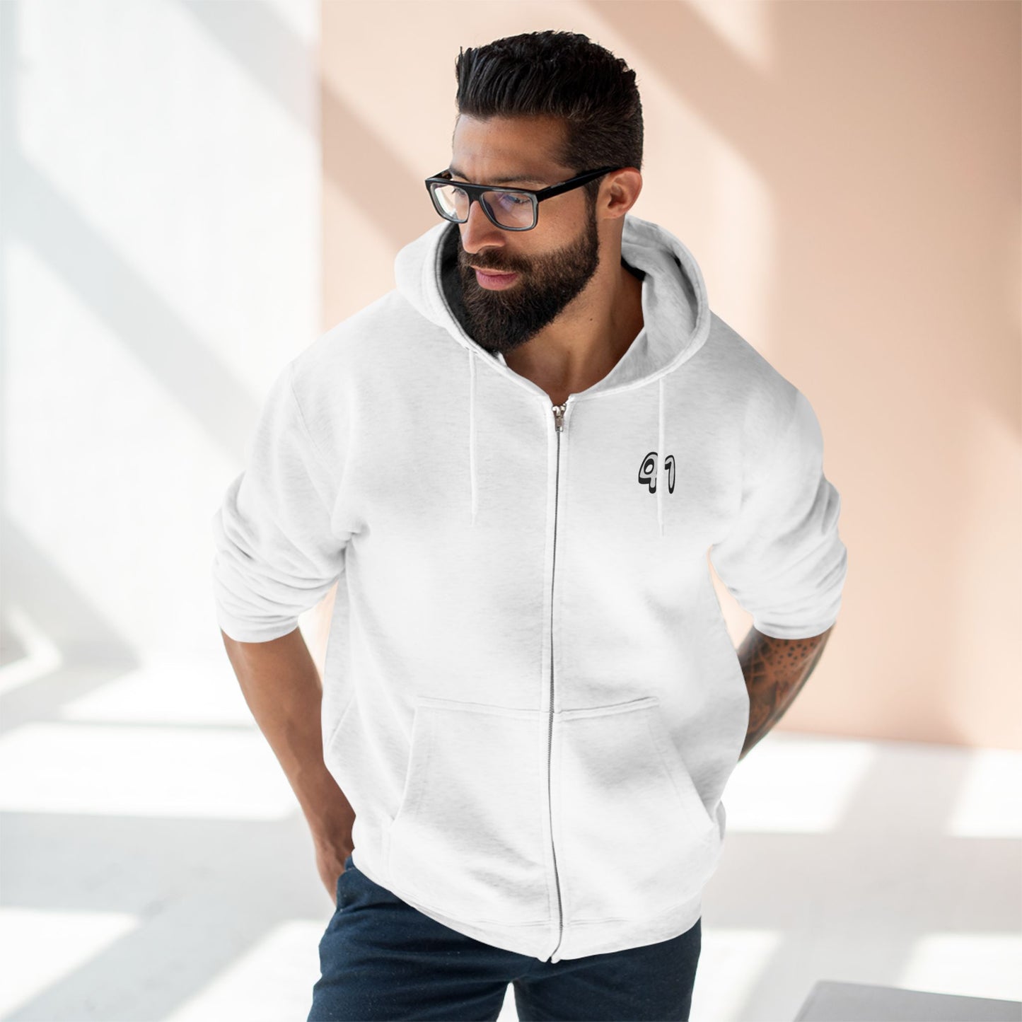 41 / 67 Meme Unisex Zip Hoodie