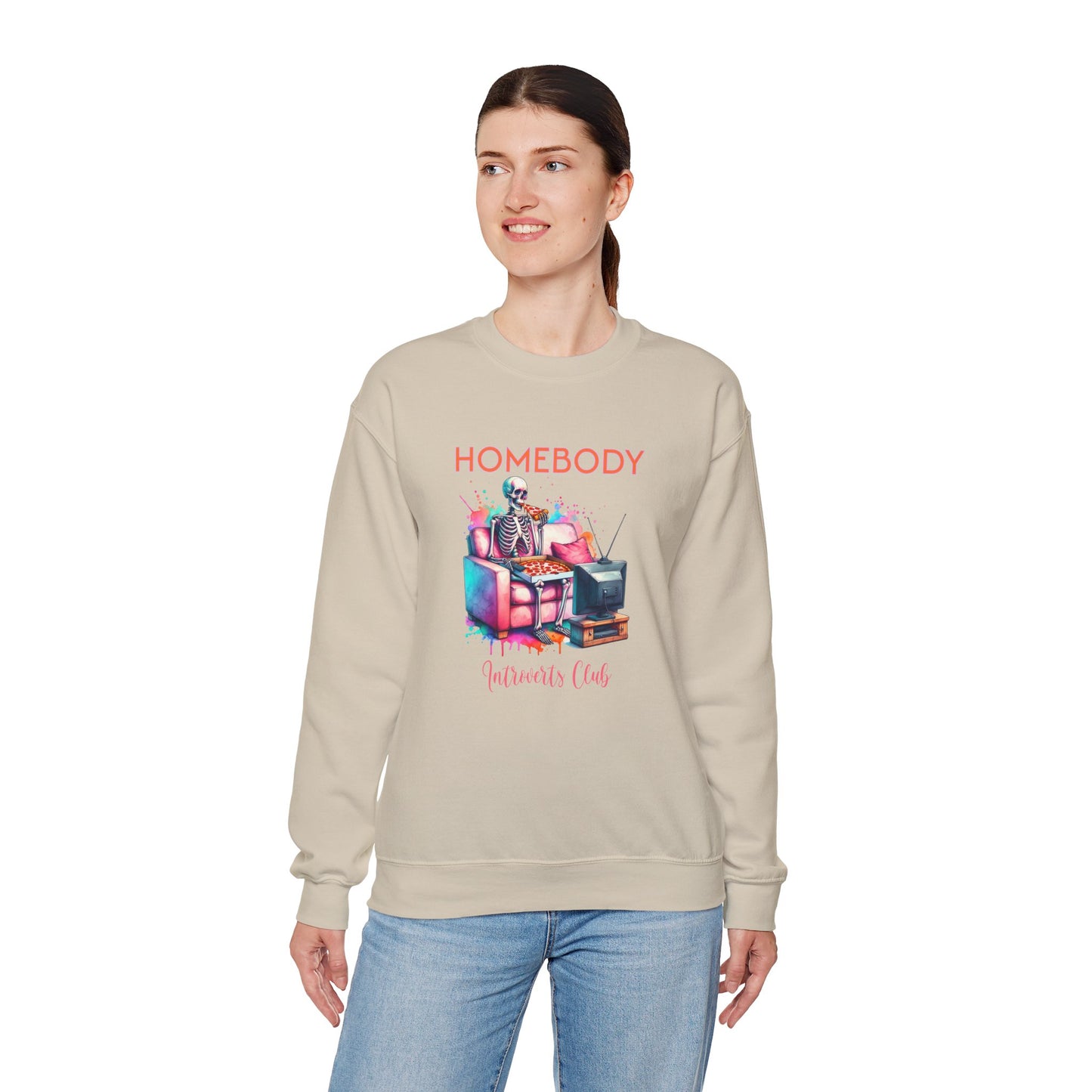 Homebody Unisex Crewneck Sweatshirt