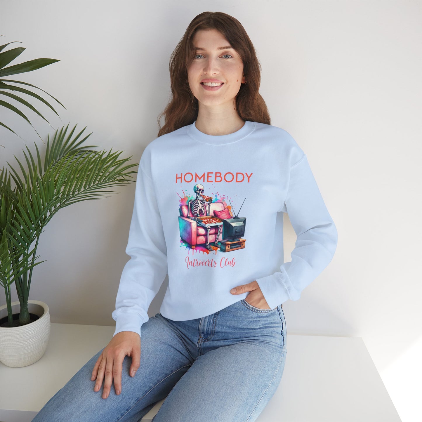 Homebody Unisex Crewneck Sweatshirt