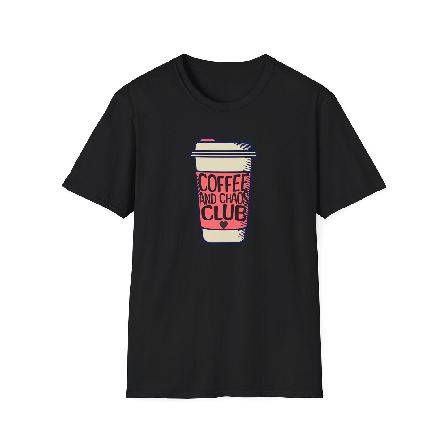 Coffee and Chaos Club Unisex T-Shirt