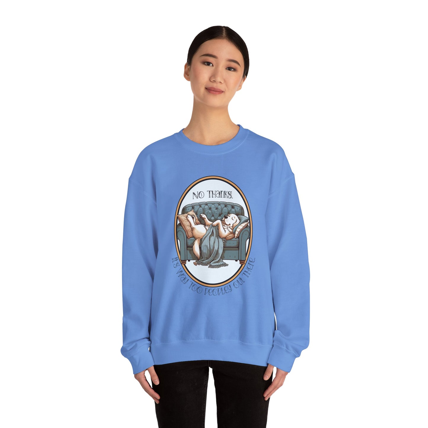No Thanks Unisex Crewneck Sweatshirt