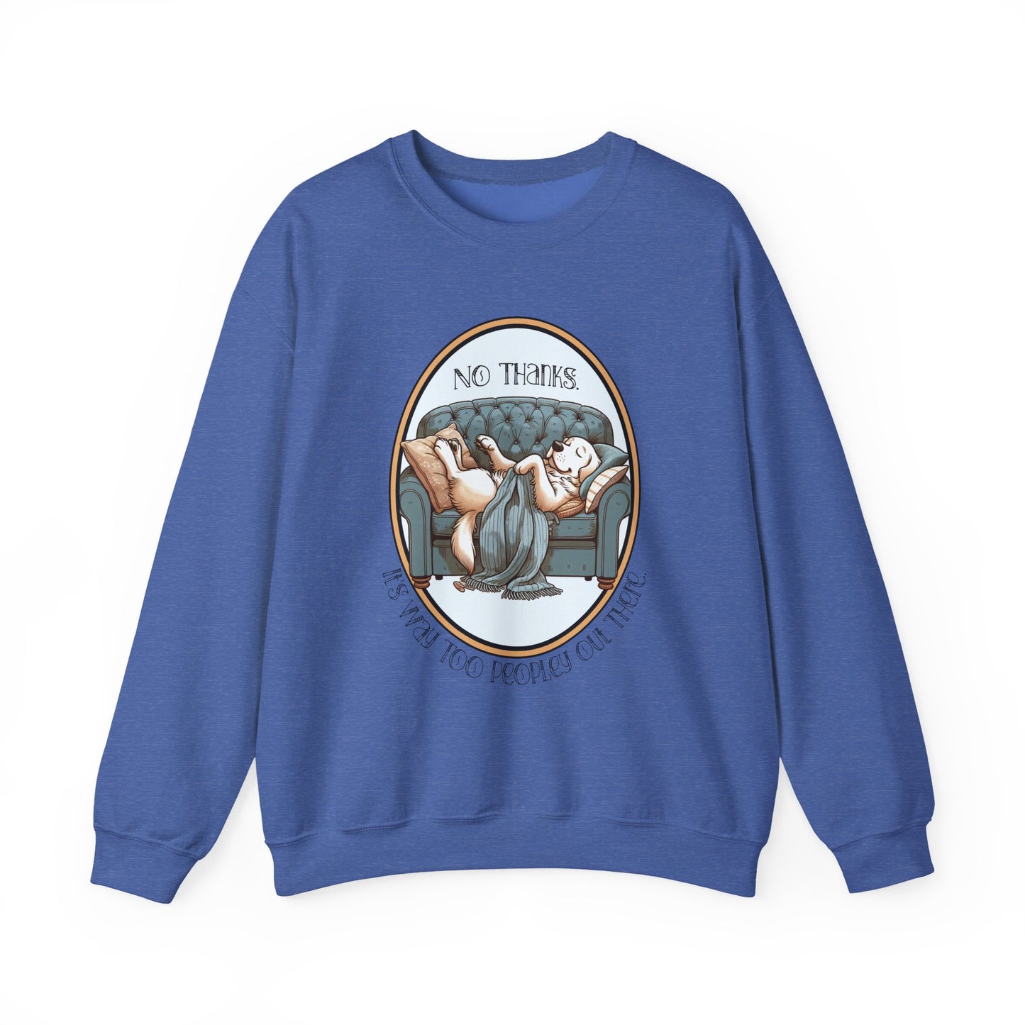 No Thanks Unisex Crewneck Sweatshirt