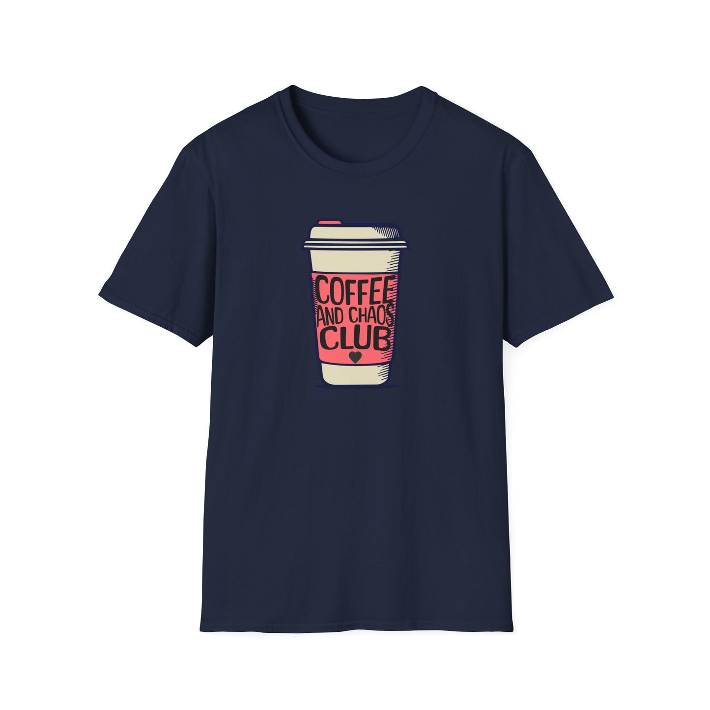 Coffee and Chaos Club Unisex T-Shirt