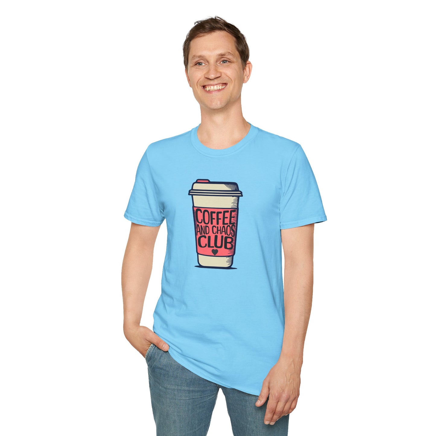 Coffee and Chaos Club Unisex T-Shirt