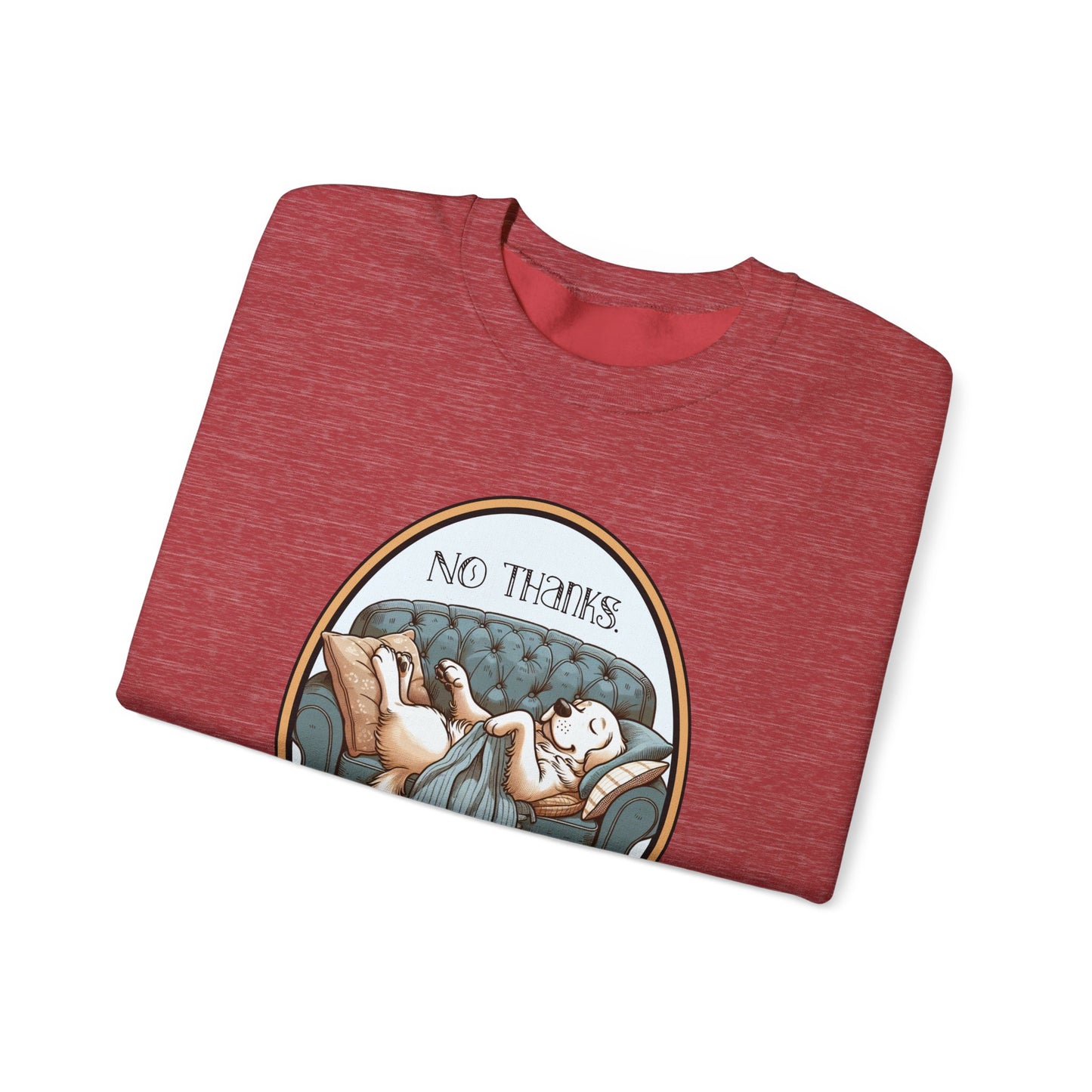 No Thanks Unisex Crewneck Sweatshirt