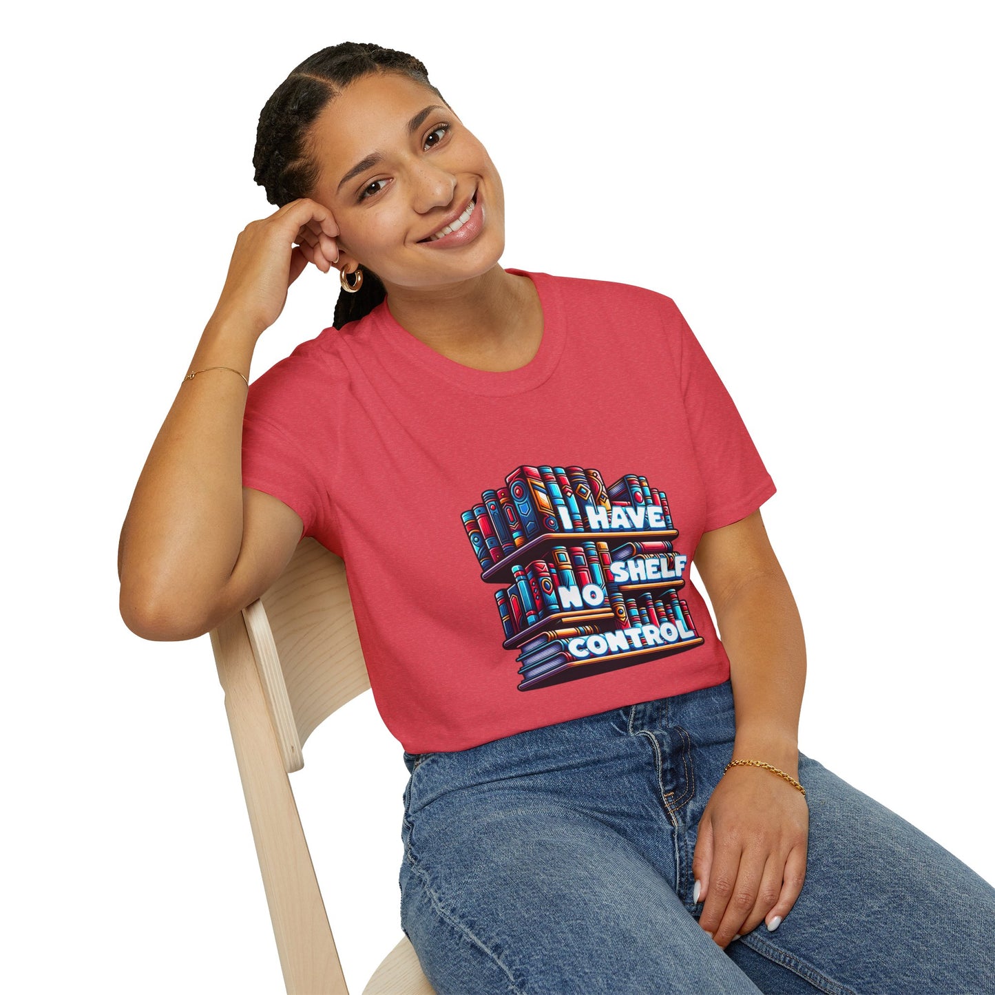 No Shelf Control Unisex Graphic T-Shirt