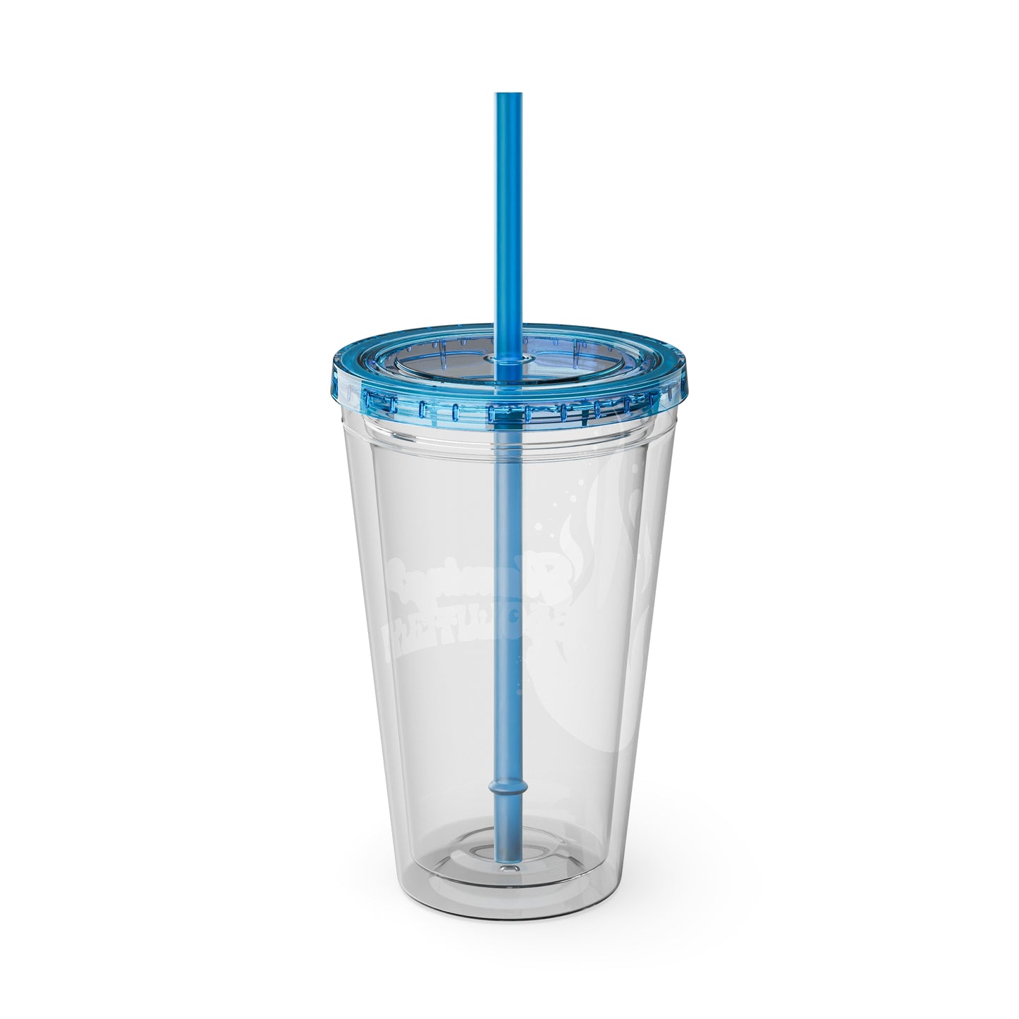 Flaming Pride 16oz Insulated Tumbler with Straw