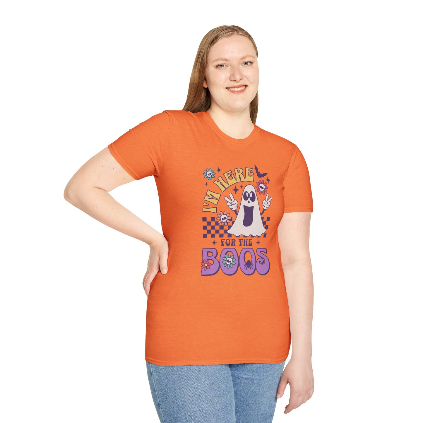 Here for the Boos Unisex Graphic T-Shirt