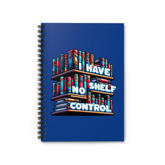 No Shelf Control Spiral Journal Notebook