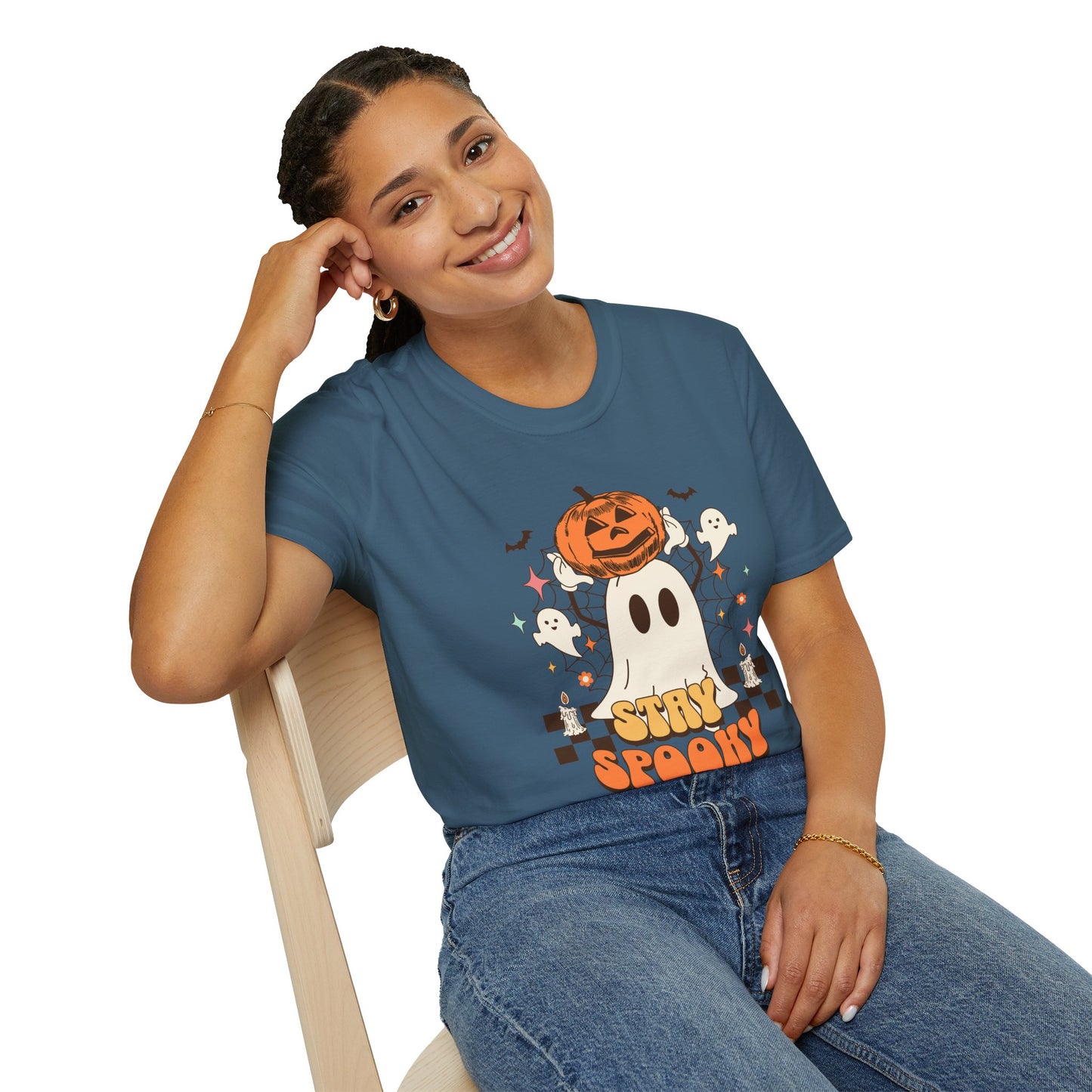 Stay Spooky Halloween Unisex Graphic T-Shirt