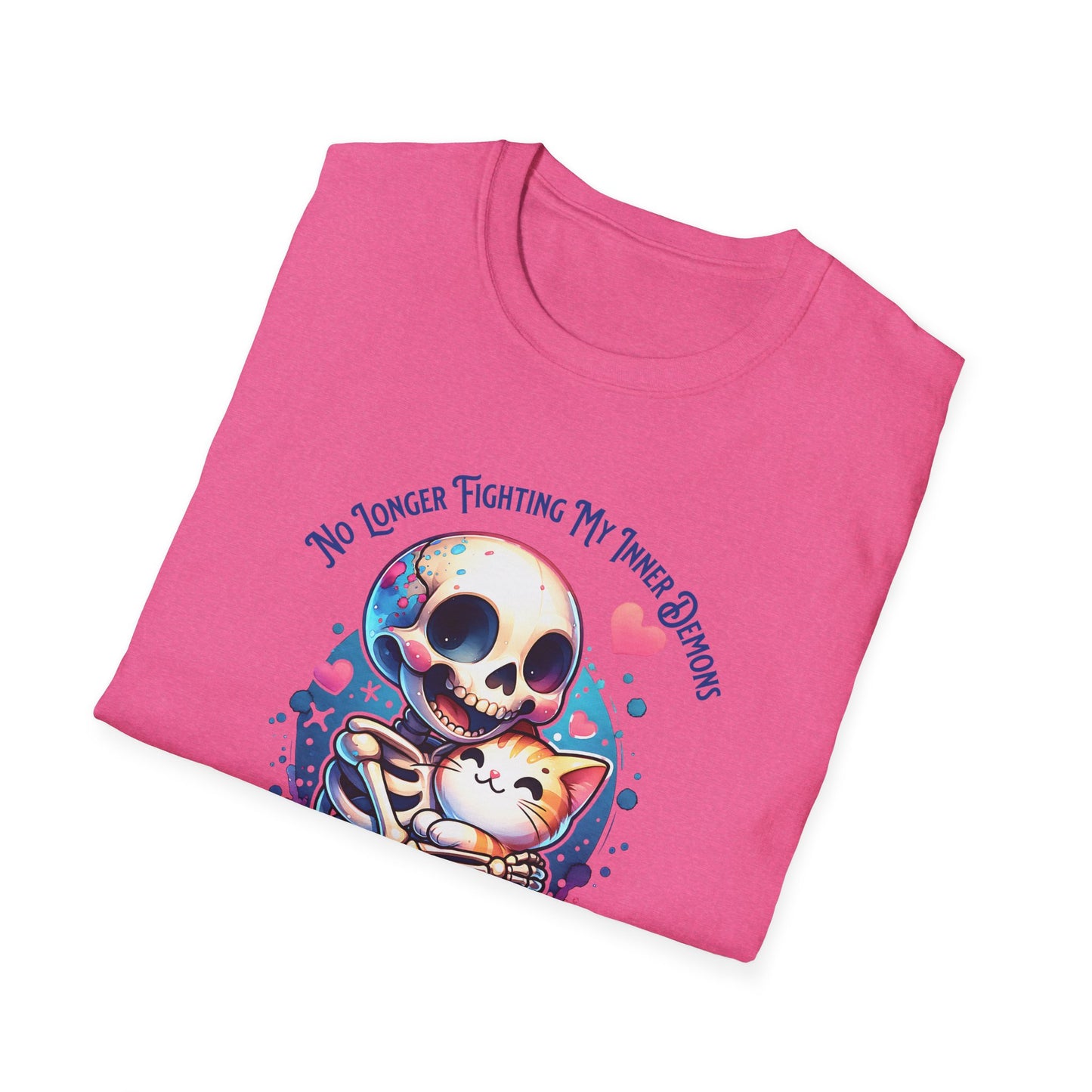 No Longer Fighting My Inner Demons Unisex Graphic T-Shirt