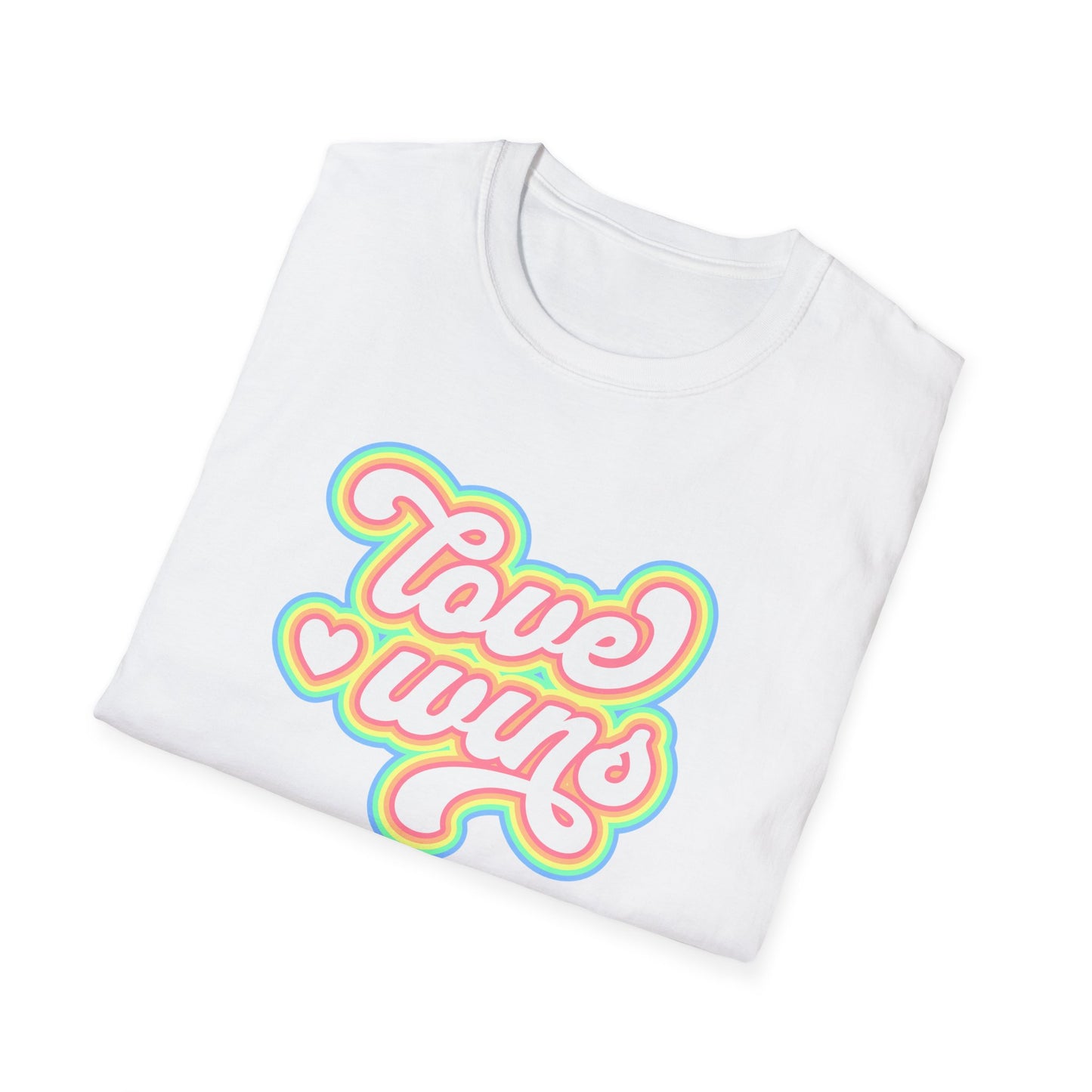 Love Wins Unisex Graphic T-Shirt