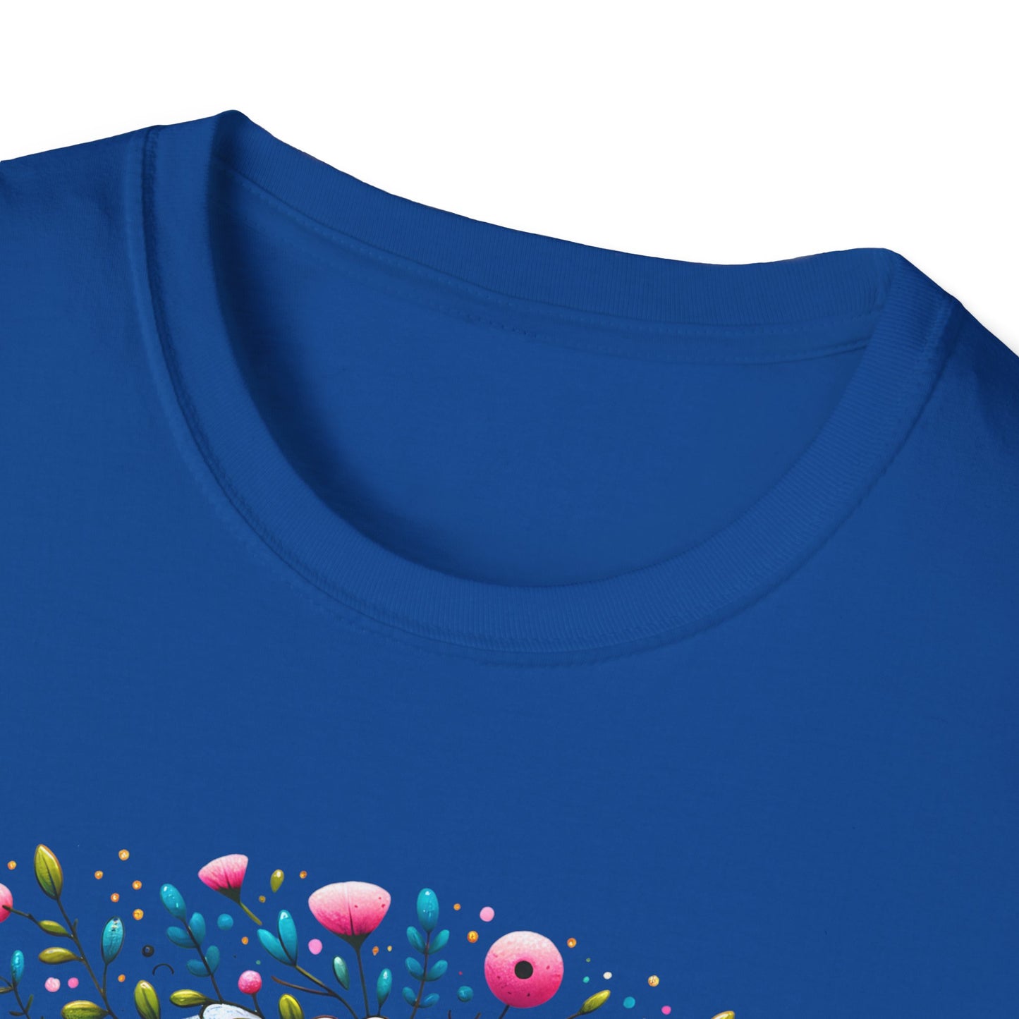 Floral Sugar Skull Unisex Graphic T-Shirt