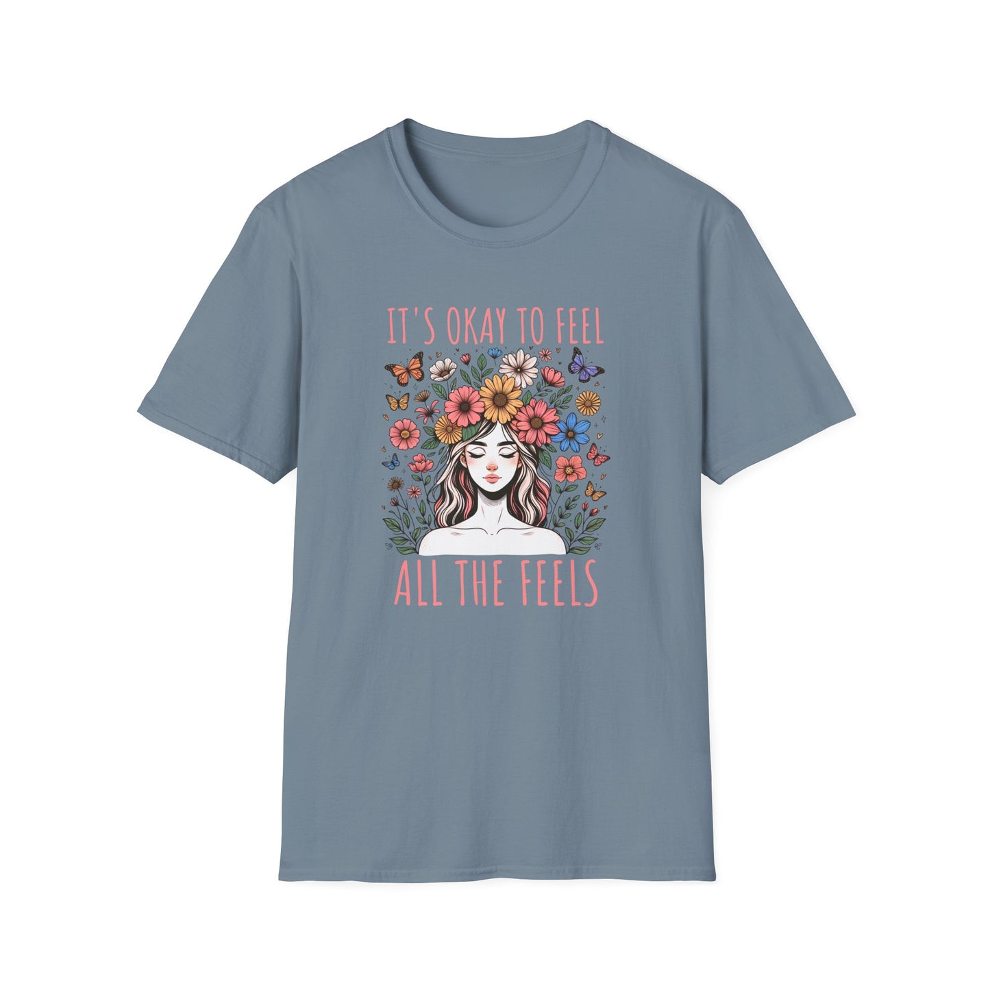 It's Okay to Feel All the Feels Unisex Graphic T-Shirt