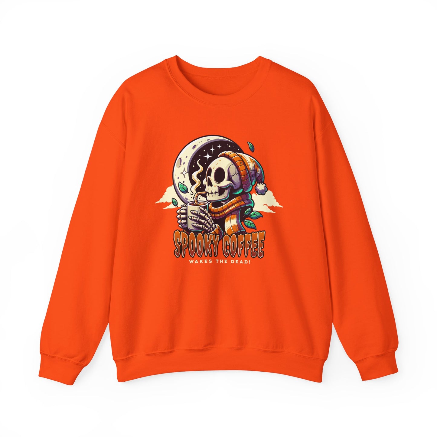 Spooky Coffee Crewneck Sweatshirt