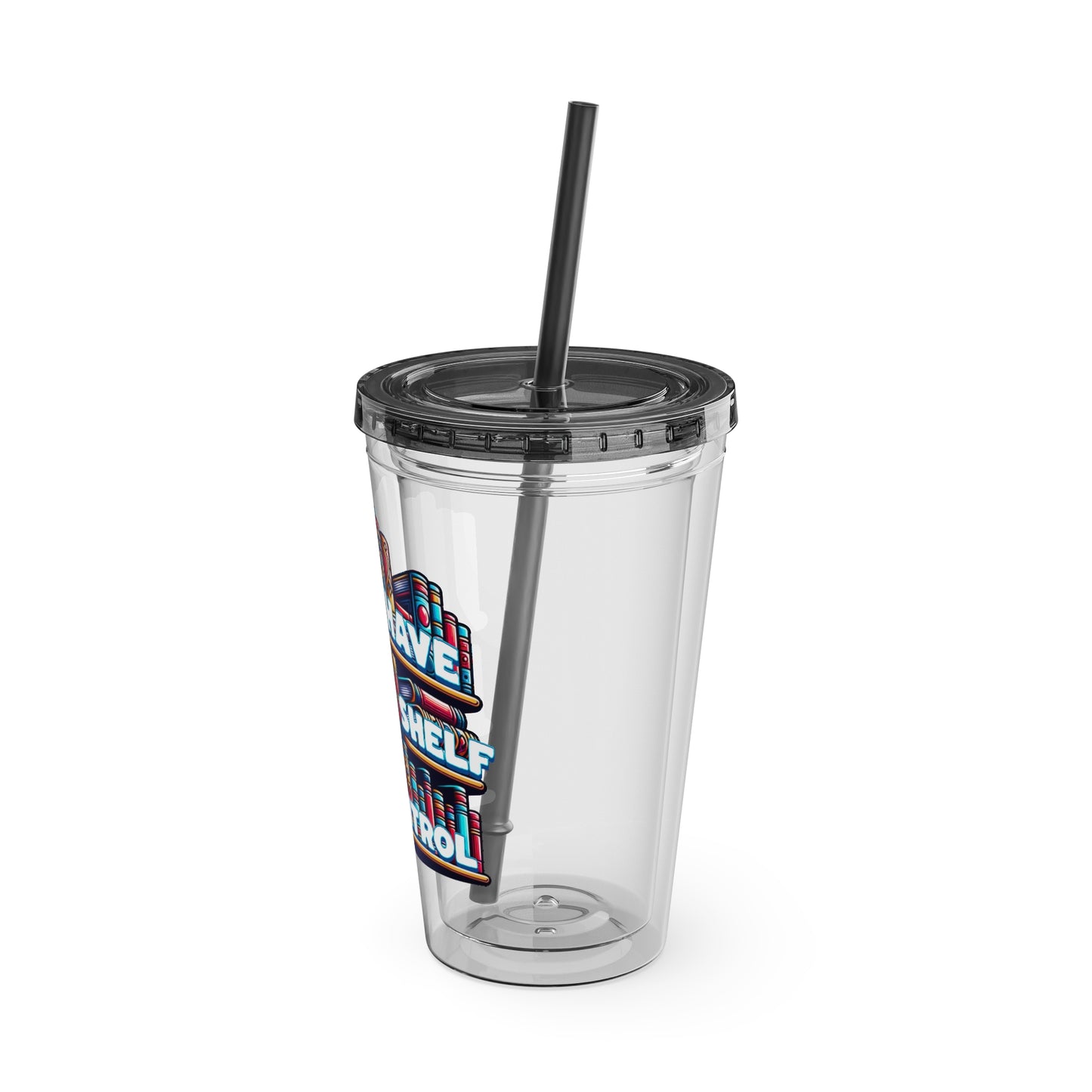 No Shelf Control 16oz Insulated Tumbler with Straw