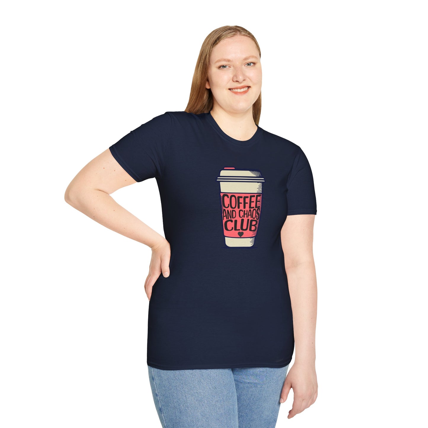 Coffee and Chaos Club Unisex T-Shirt
