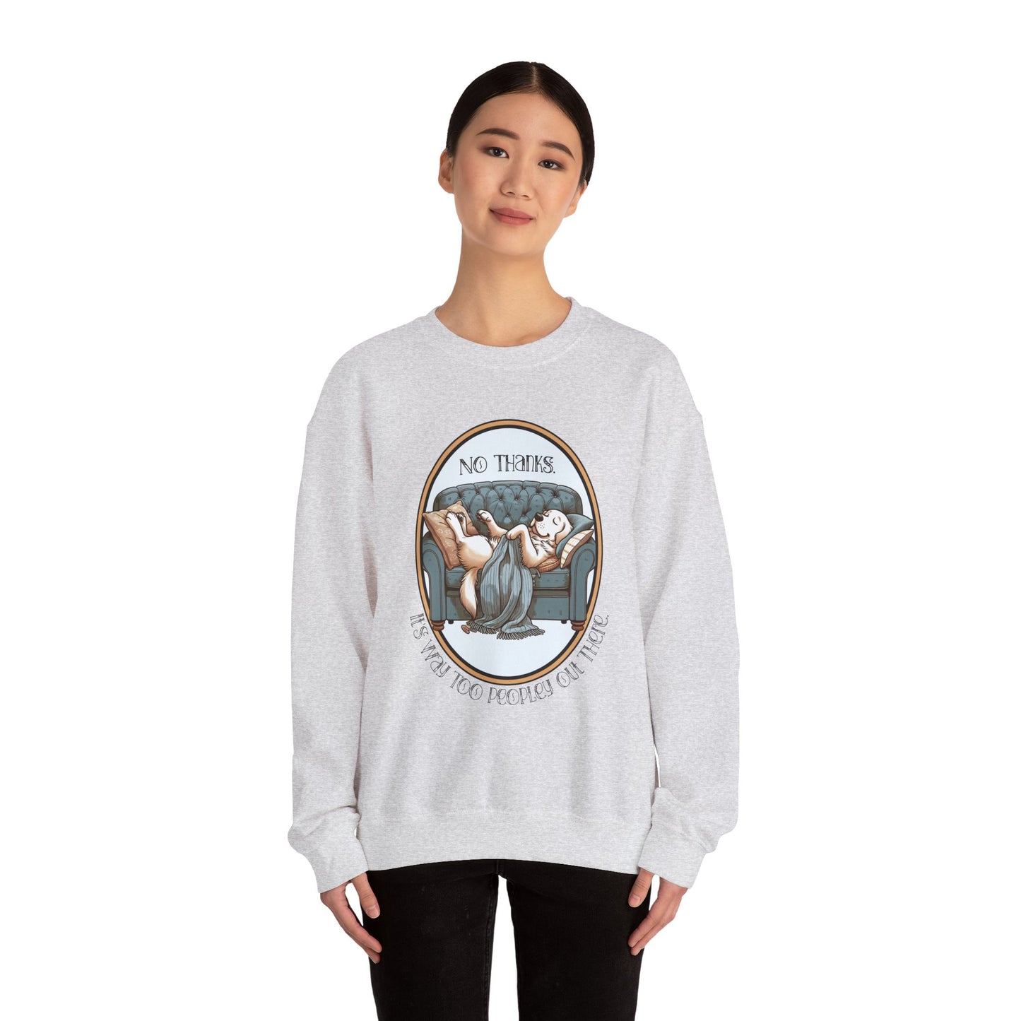 No Thanks Unisex Crewneck Sweatshirt