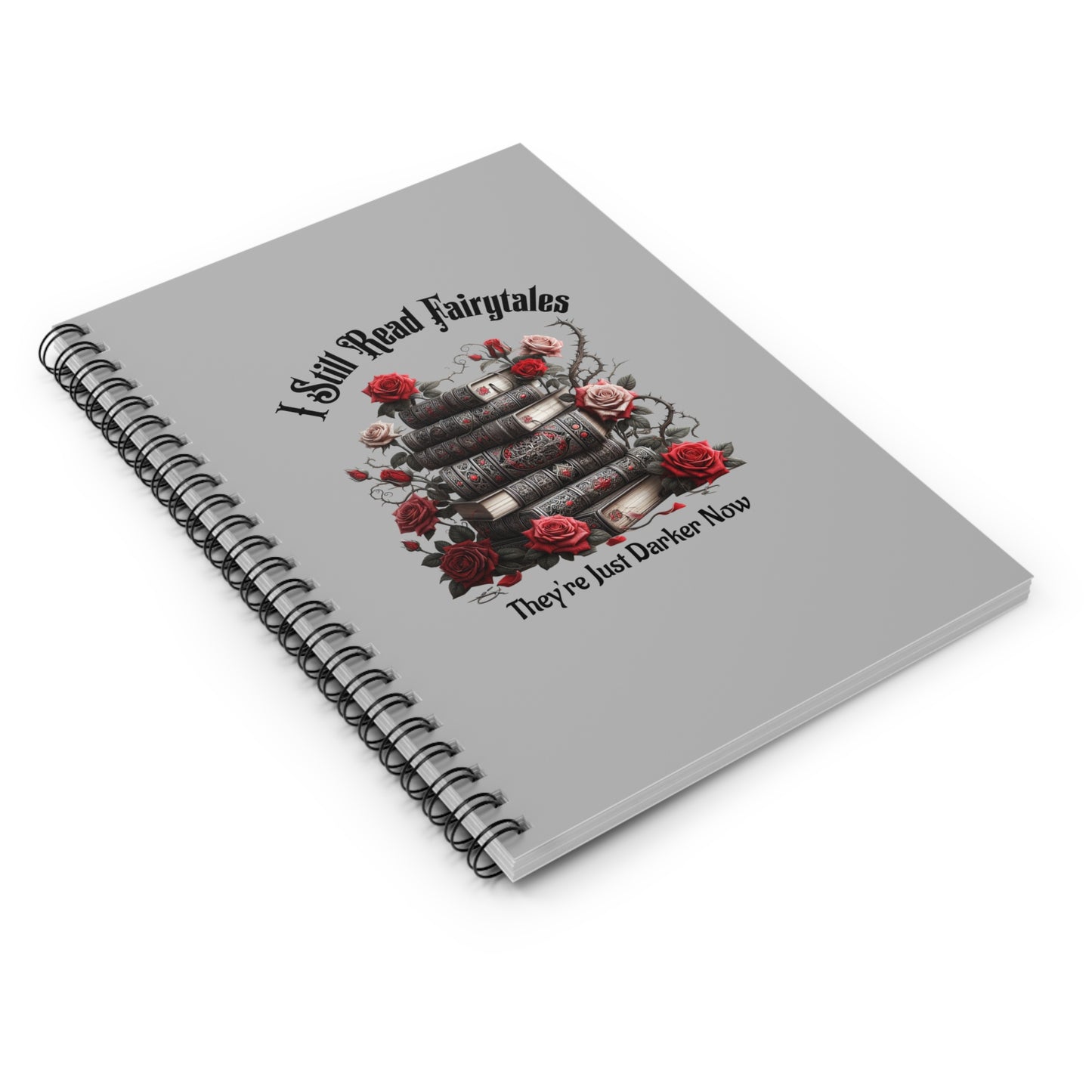 Dark Fairytale Spiral Journal Notebook