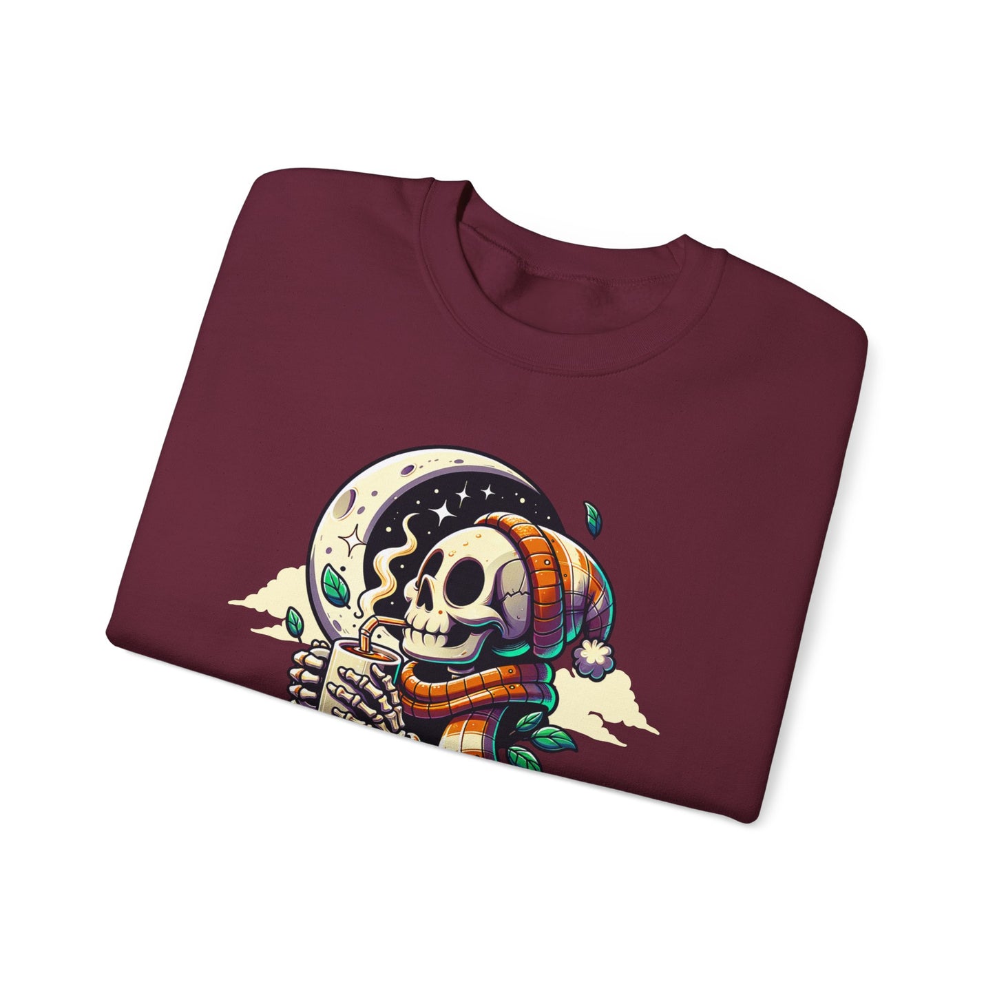 Spooky Coffee Crewneck Sweatshirt