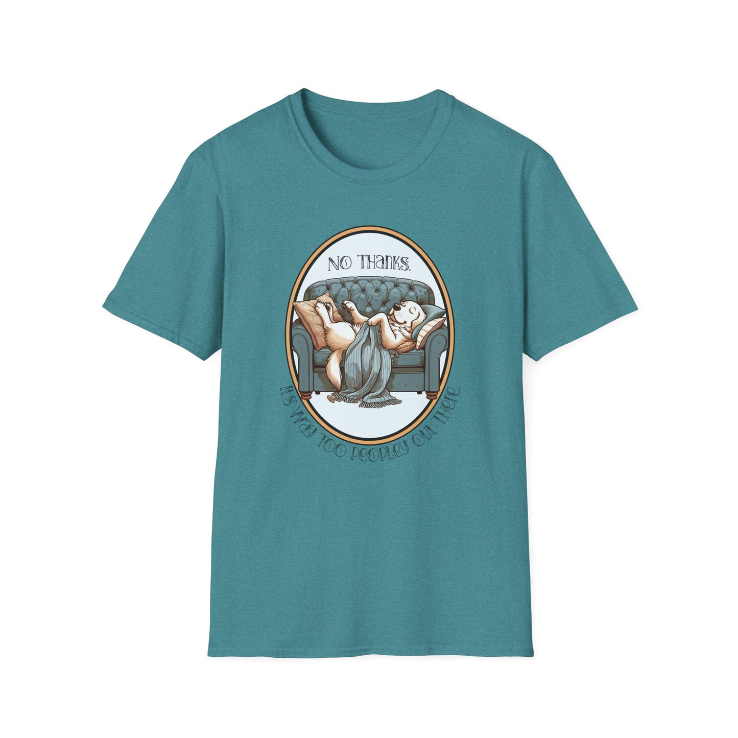 Way Too Peopley Out There Unisex Graphic T-Shirt