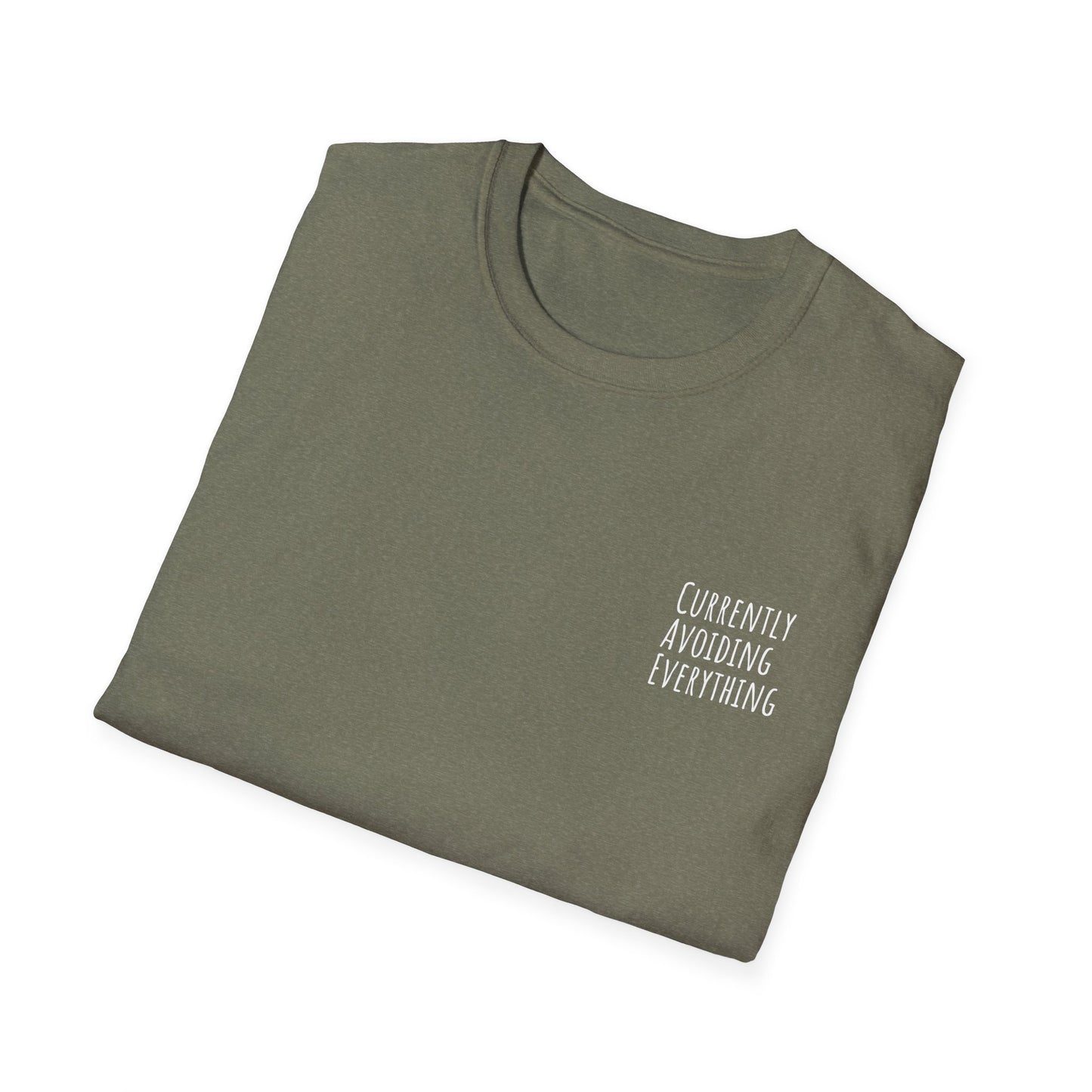 Currently Avoiding Everything Unisex T-Shirt