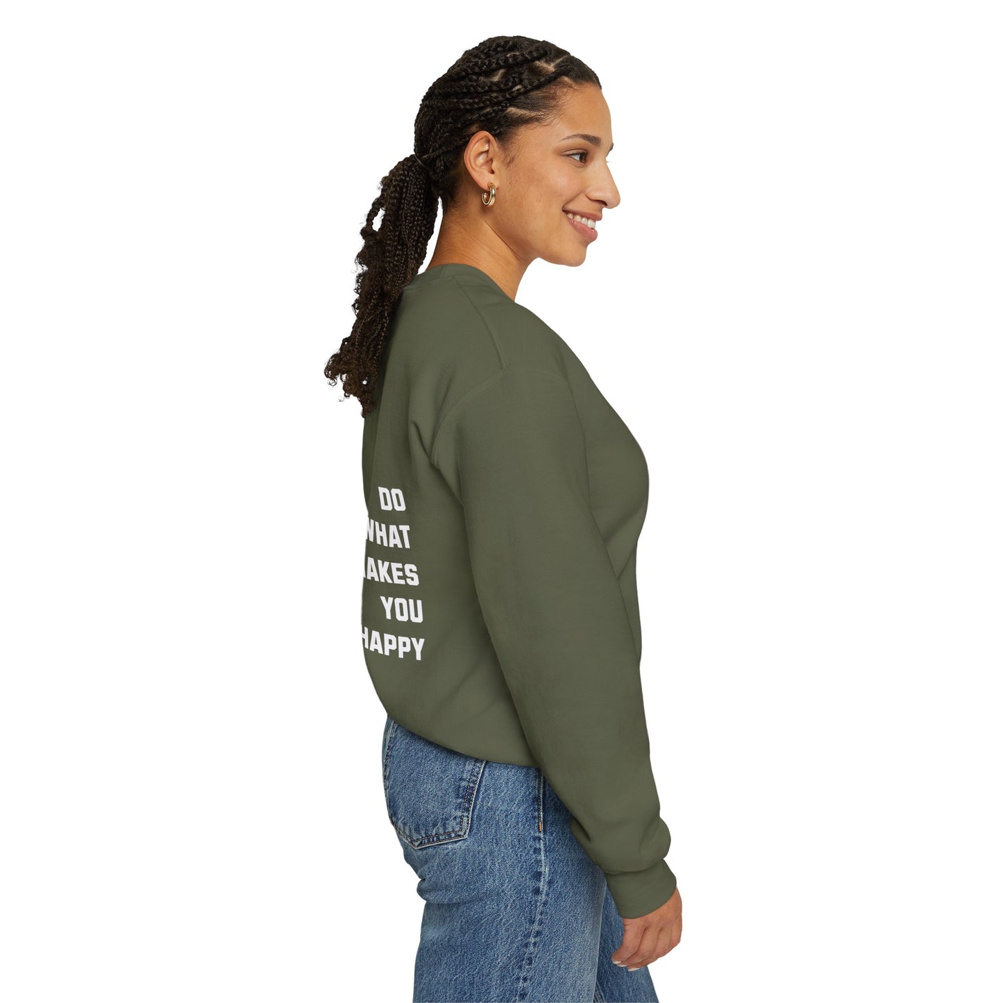 Do What Makes You Happy Unisex Crewneck Sweatshirt