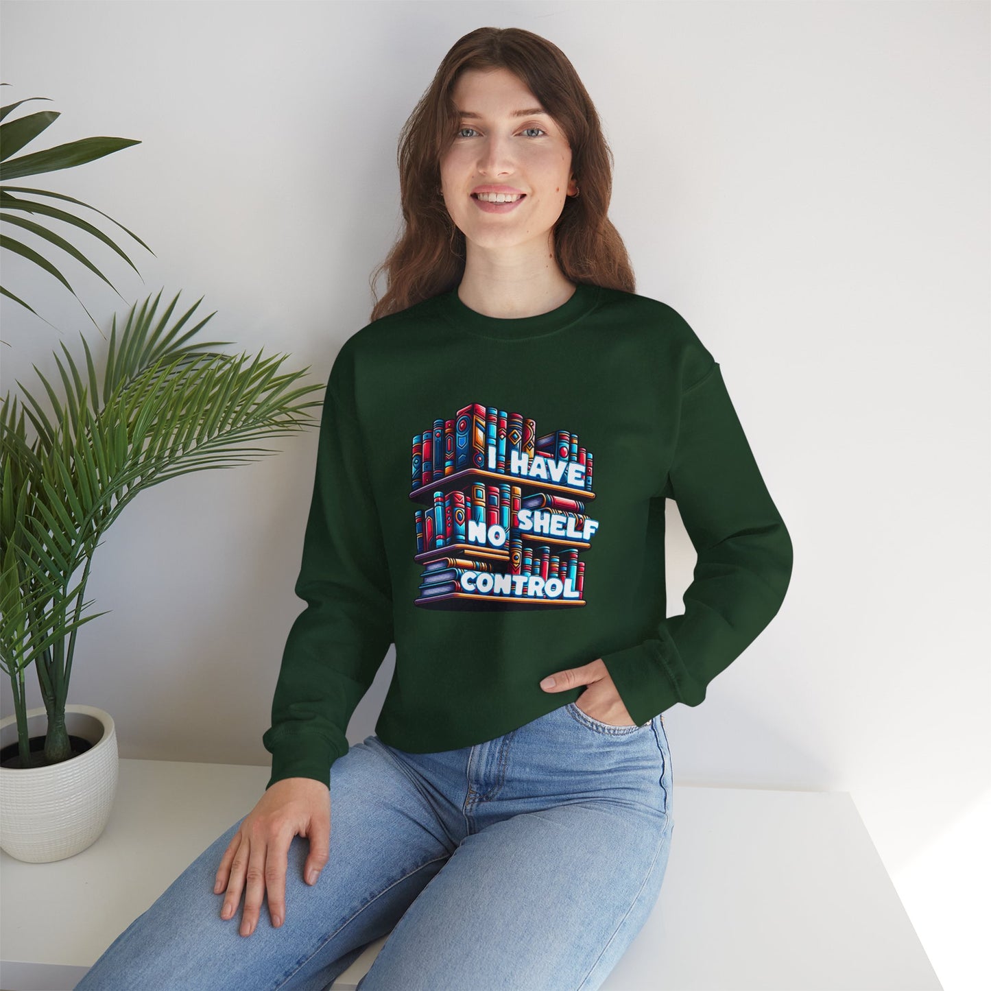 No Shelf Control Crewneck Sweatshirt