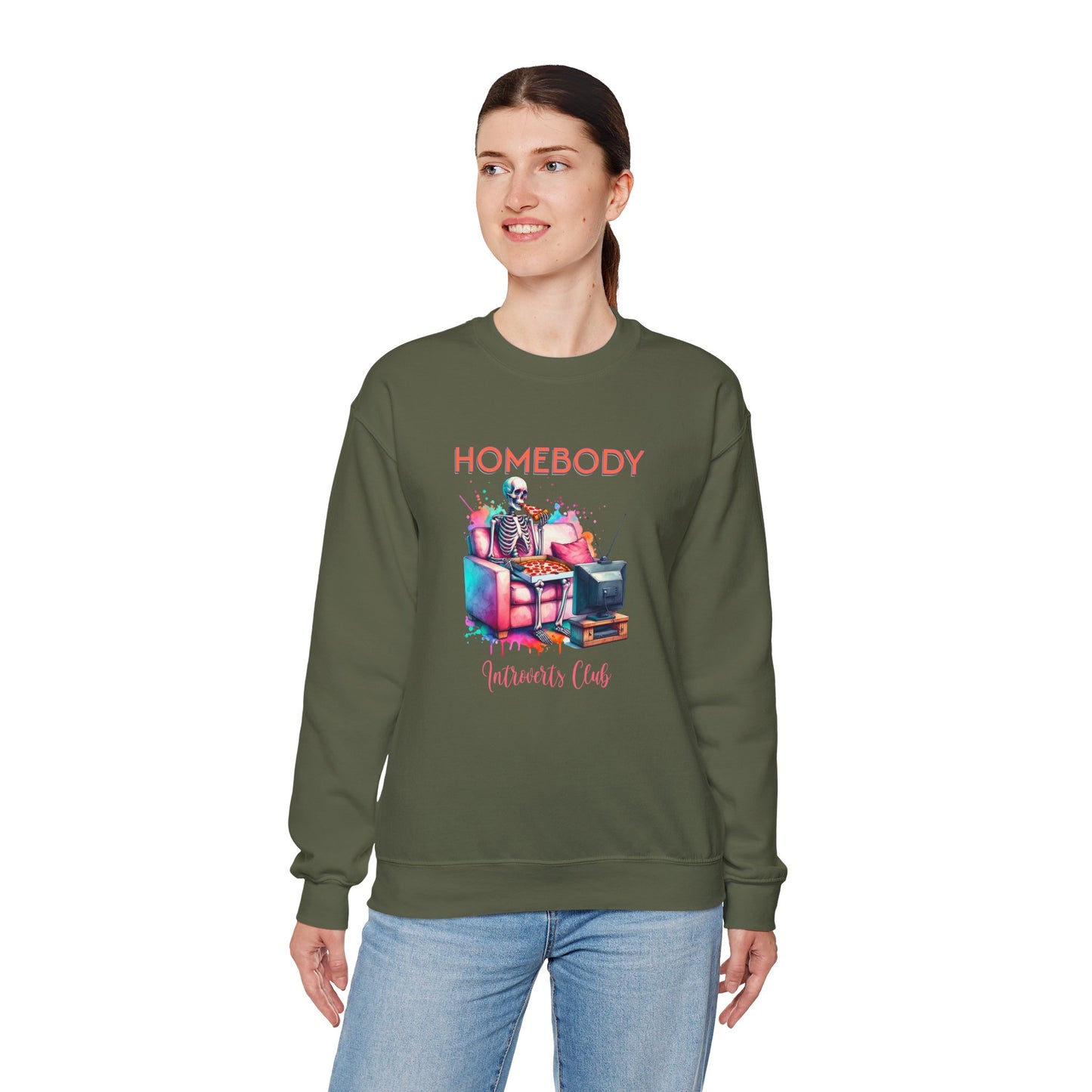 Homebody Unisex Crewneck Sweatshirt