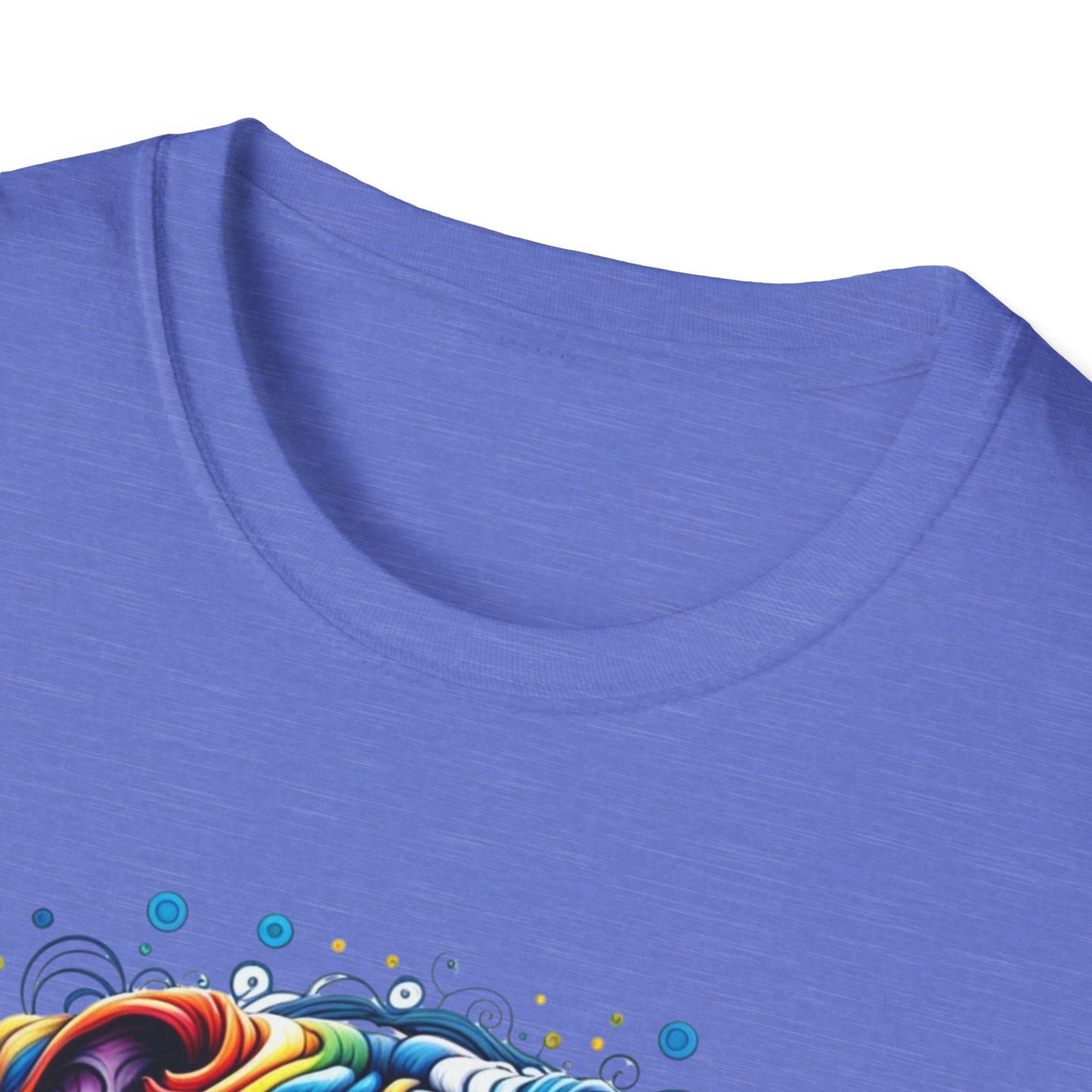 Colorful Bulldog Unisex Graphic Tee
