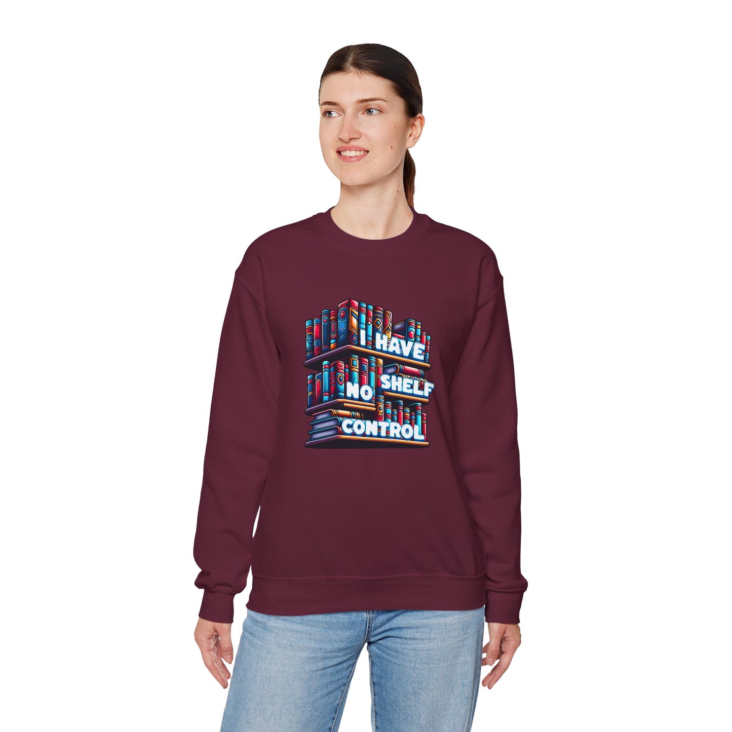 No Shelf Control Crewneck Sweatshirt