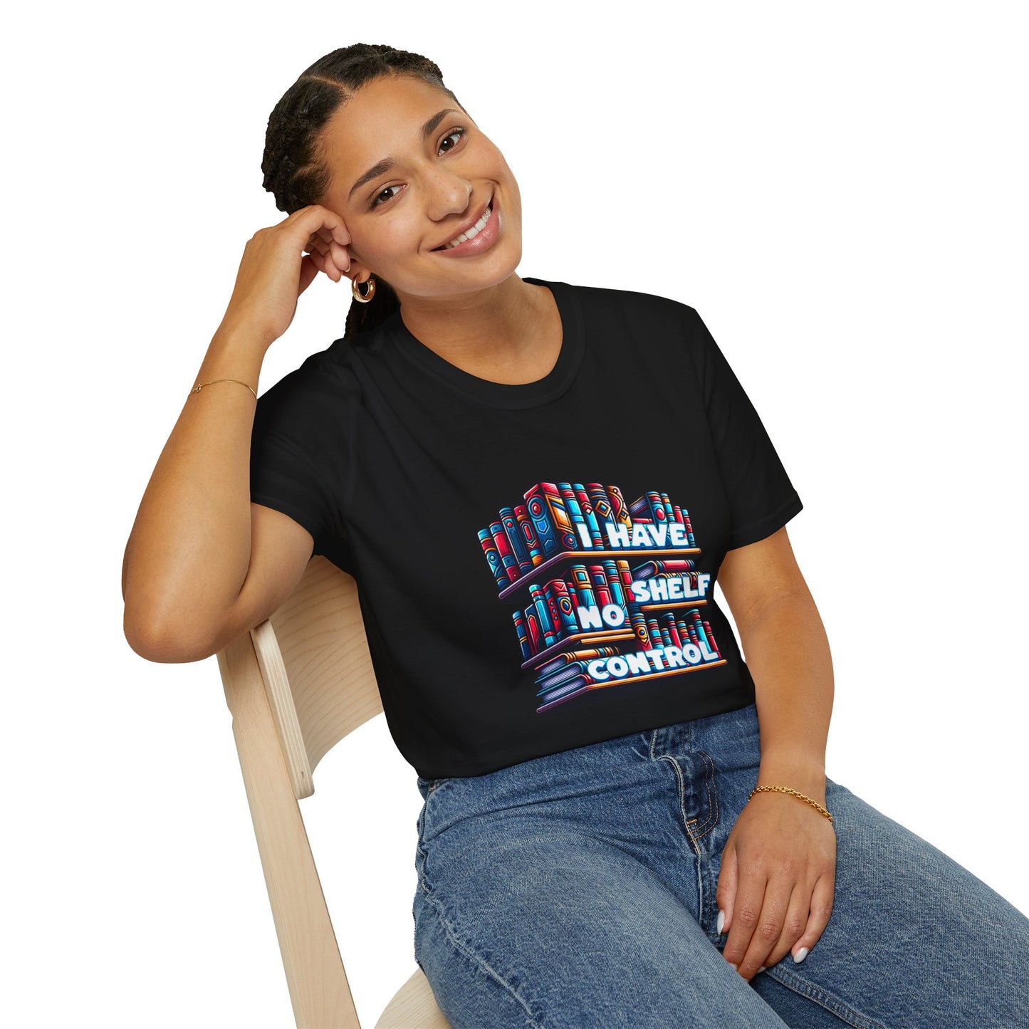 No Shelf Control Unisex Graphic T-Shirt