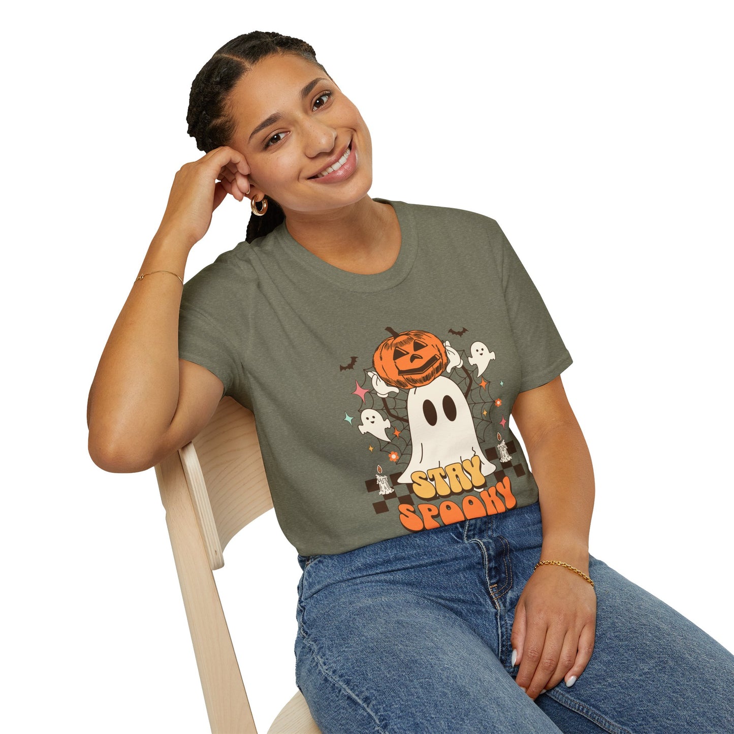 Stay Spooky Halloween Unisex Graphic T-Shirt