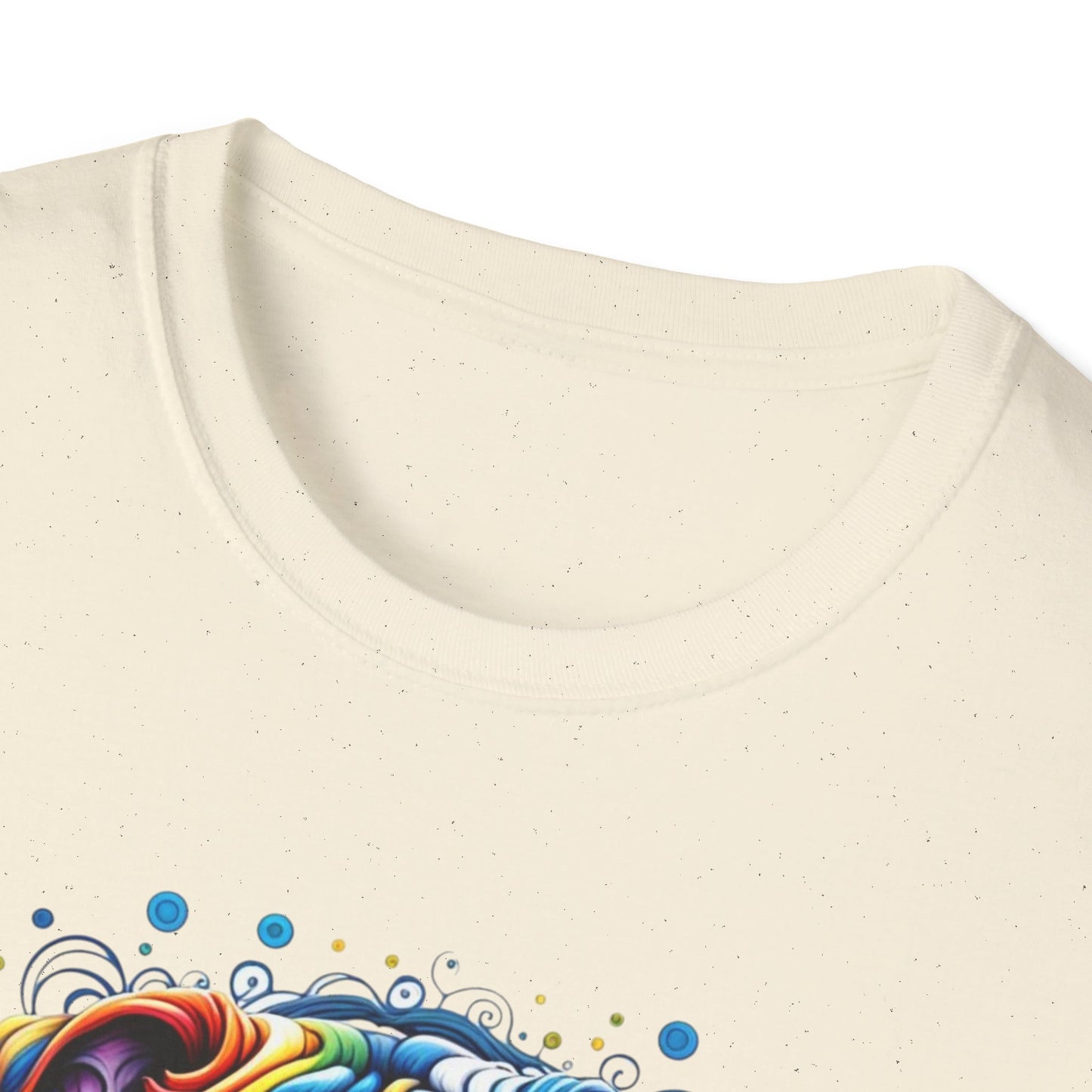 Colorful Bulldog Unisex Graphic Tee