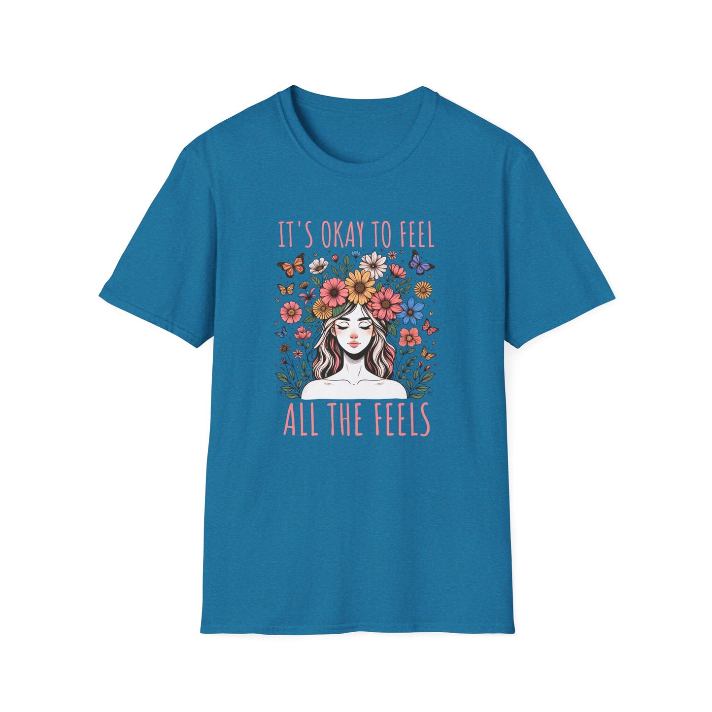 It's Okay to Feel All the Feels Unisex Graphic T-Shirt