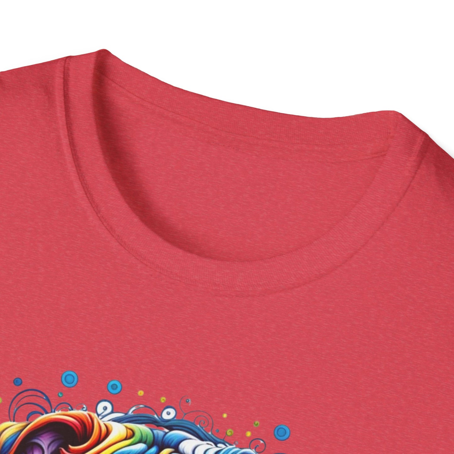 Colorful Bulldog Unisex Graphic Tee