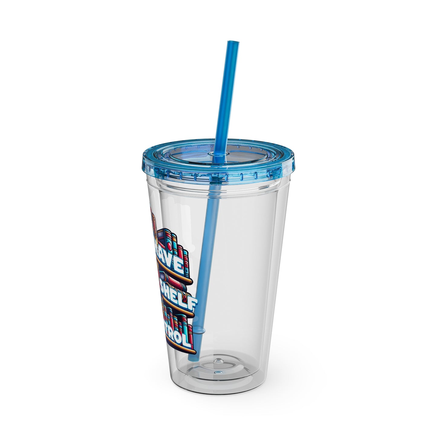 No Shelf Control 16oz Insulated Tumbler with Straw