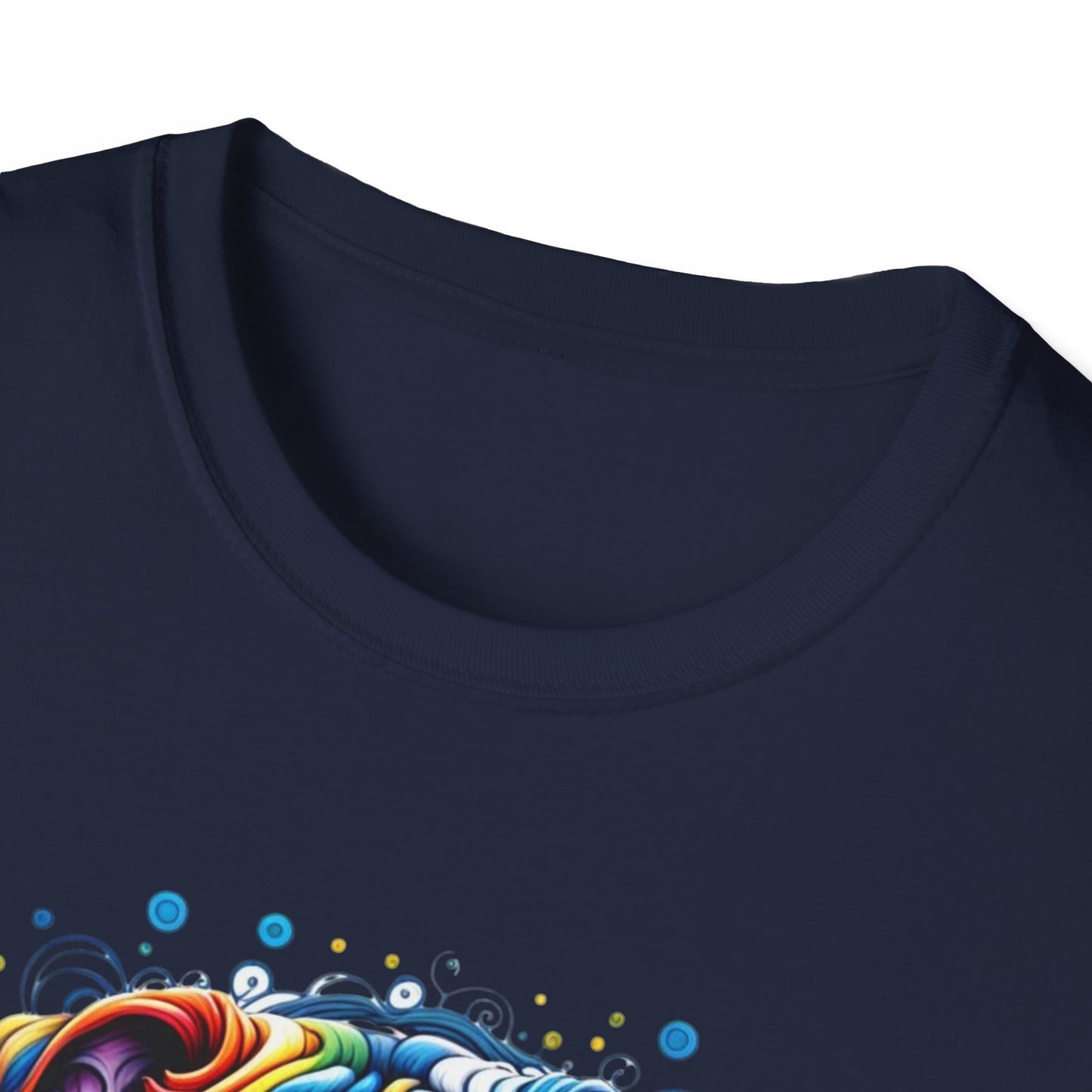 Colorful Bulldog Unisex Graphic Tee