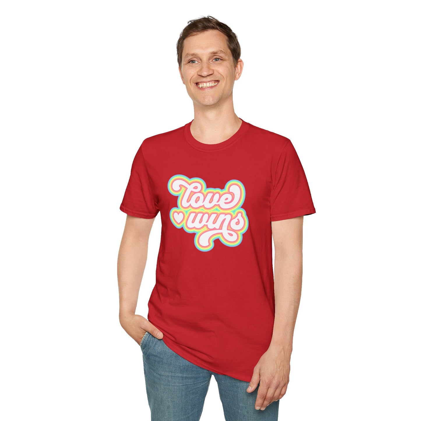 Love Wins Unisex Graphic T-Shirt