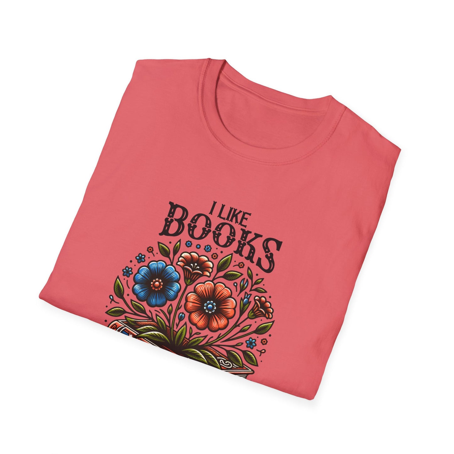 Books More Than People Unisex Graphic T-Shirt