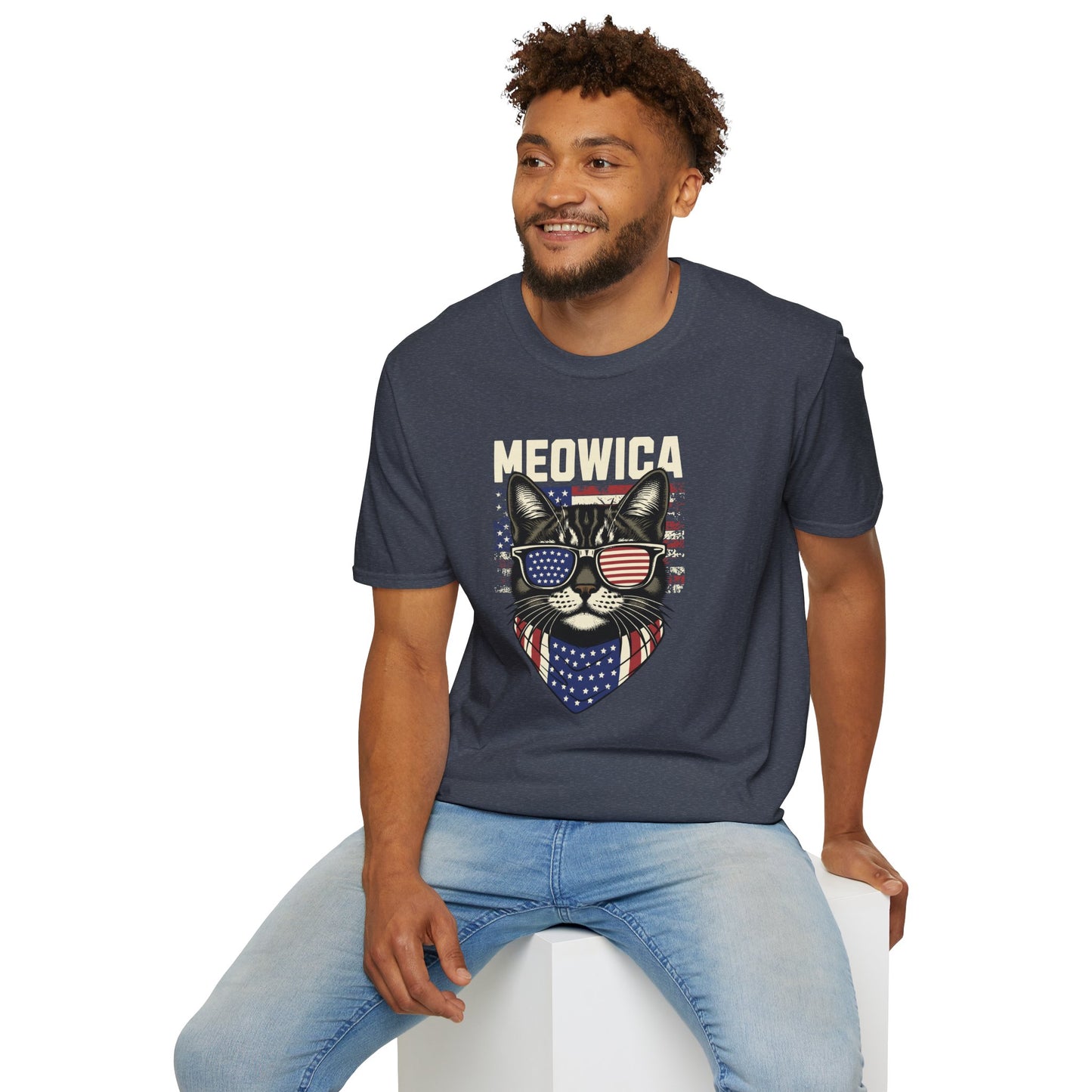 Meowica Cat Unisex Graphic T-Shirt