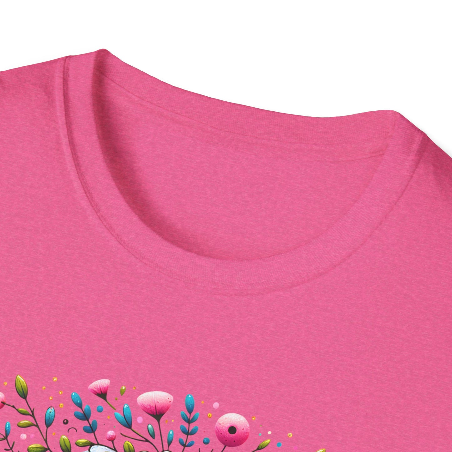 Floral Sugar Skull Unisex Graphic T-Shirt
