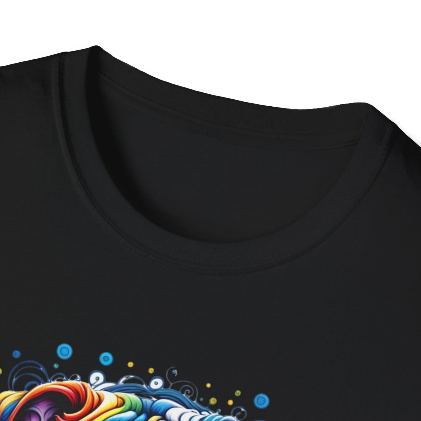 Colorful Bulldog Unisex Graphic Tee